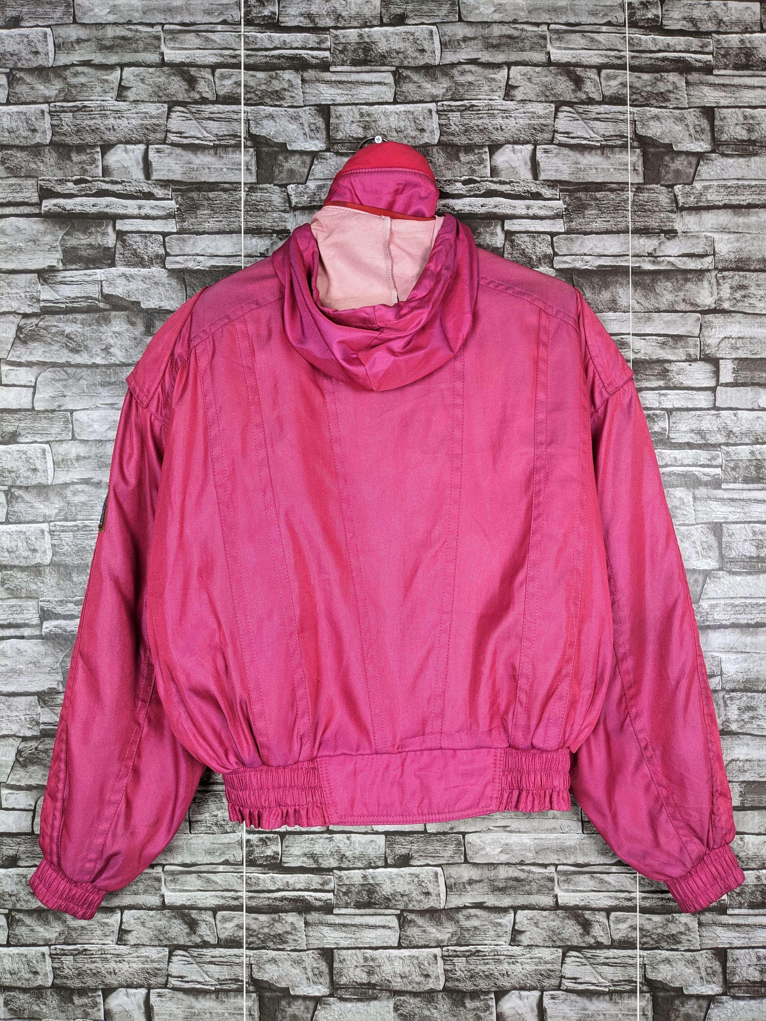 Asics Vintage Killy Bombers Heavy Hidden Hoodie Button Ski Size US L / EU 52-54 / 3 - 6 Thumbnail