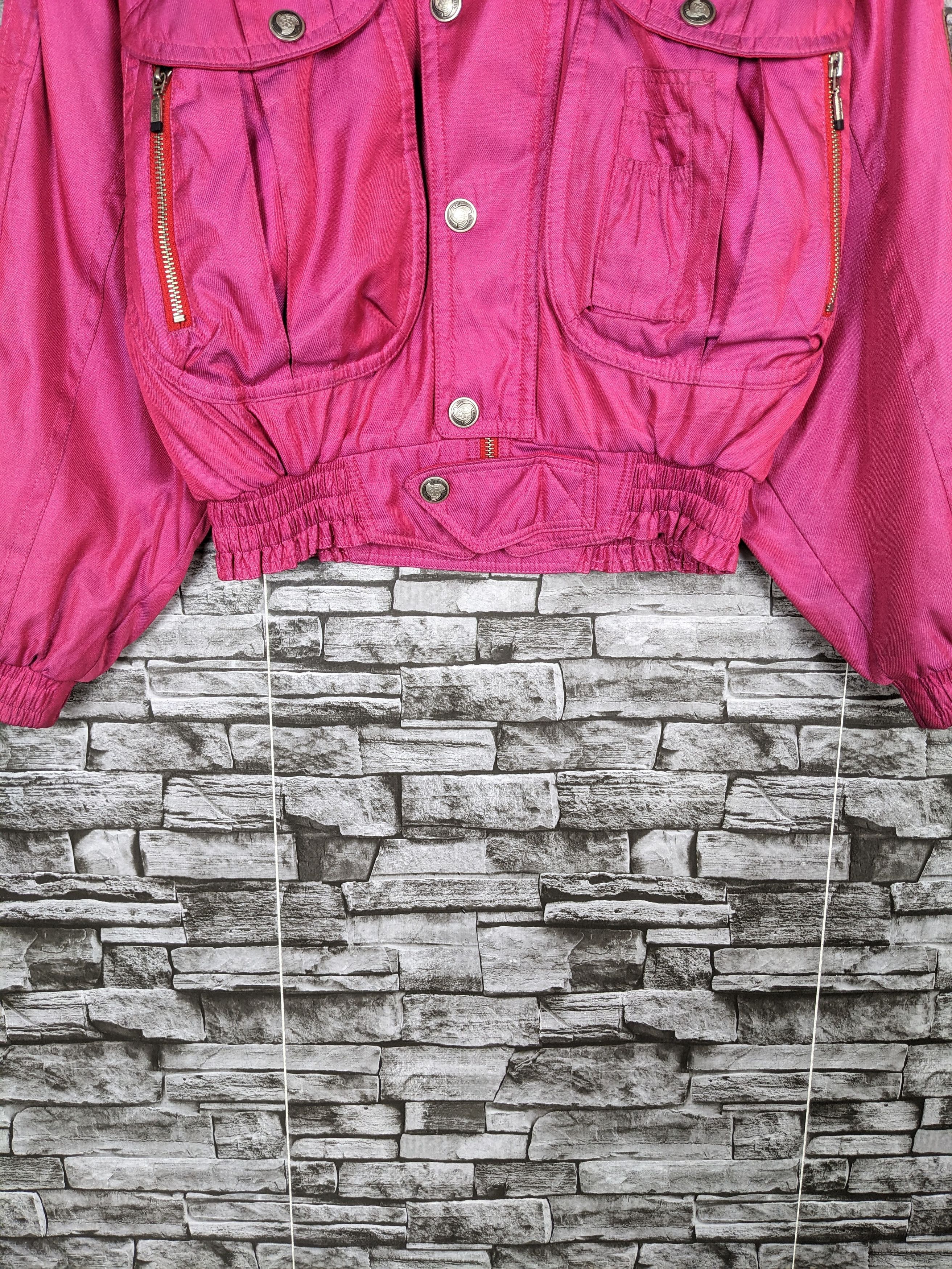 Asics Vintage Killy Bombers Heavy Hidden Hoodie Button Ski Size US L / EU 52-54 / 3 - 4 Thumbnail