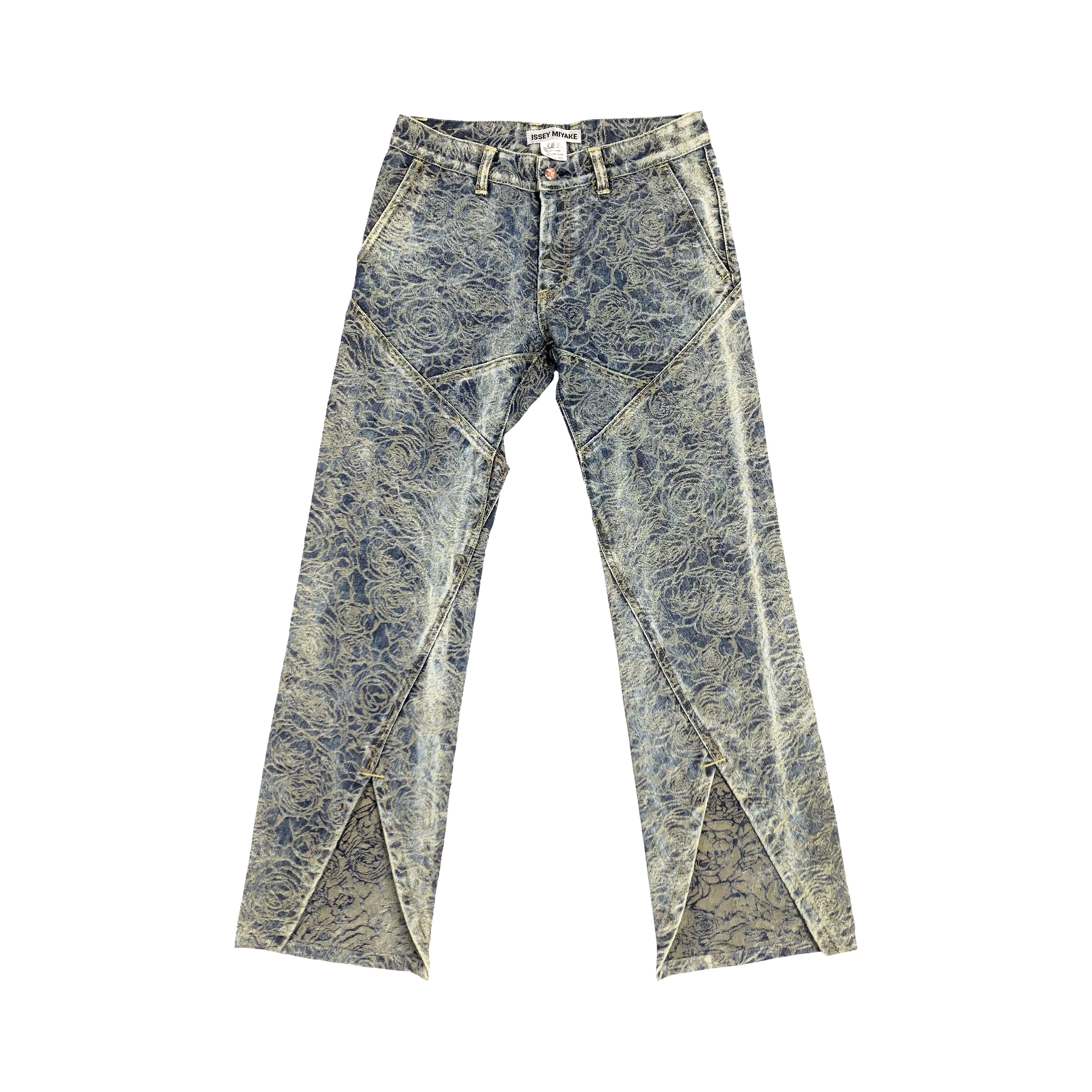 2007 Rose Weave Split Denim