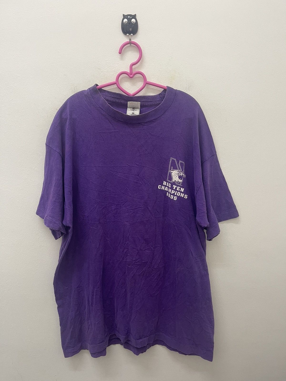 Vintage Rare Vintage BIG TEN CHAMPIONS 1995 Purple Pride Size US XL / EU 56 / 4 - 3 Thumbnail