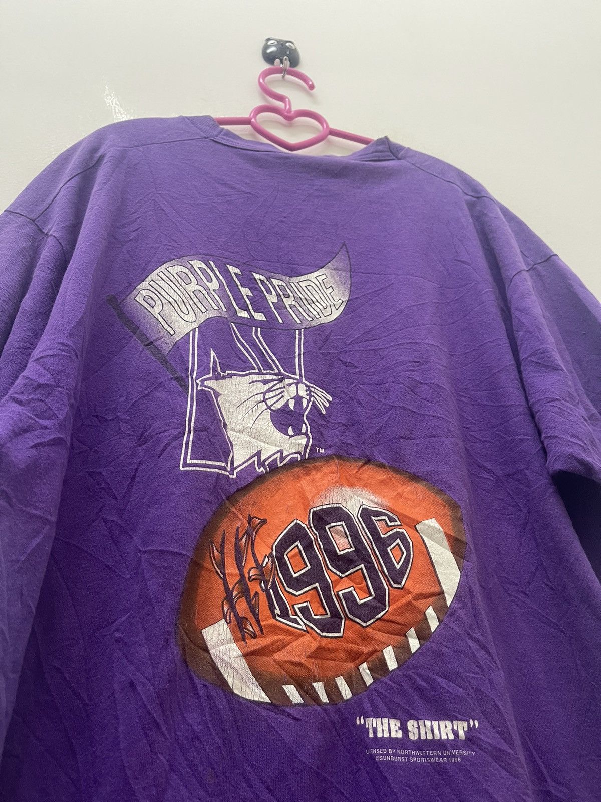Vintage Rare Vintage BIG TEN CHAMPIONS 1995 Purple Pride Size US XL / EU 56 / 4 - 2 Thumbnail