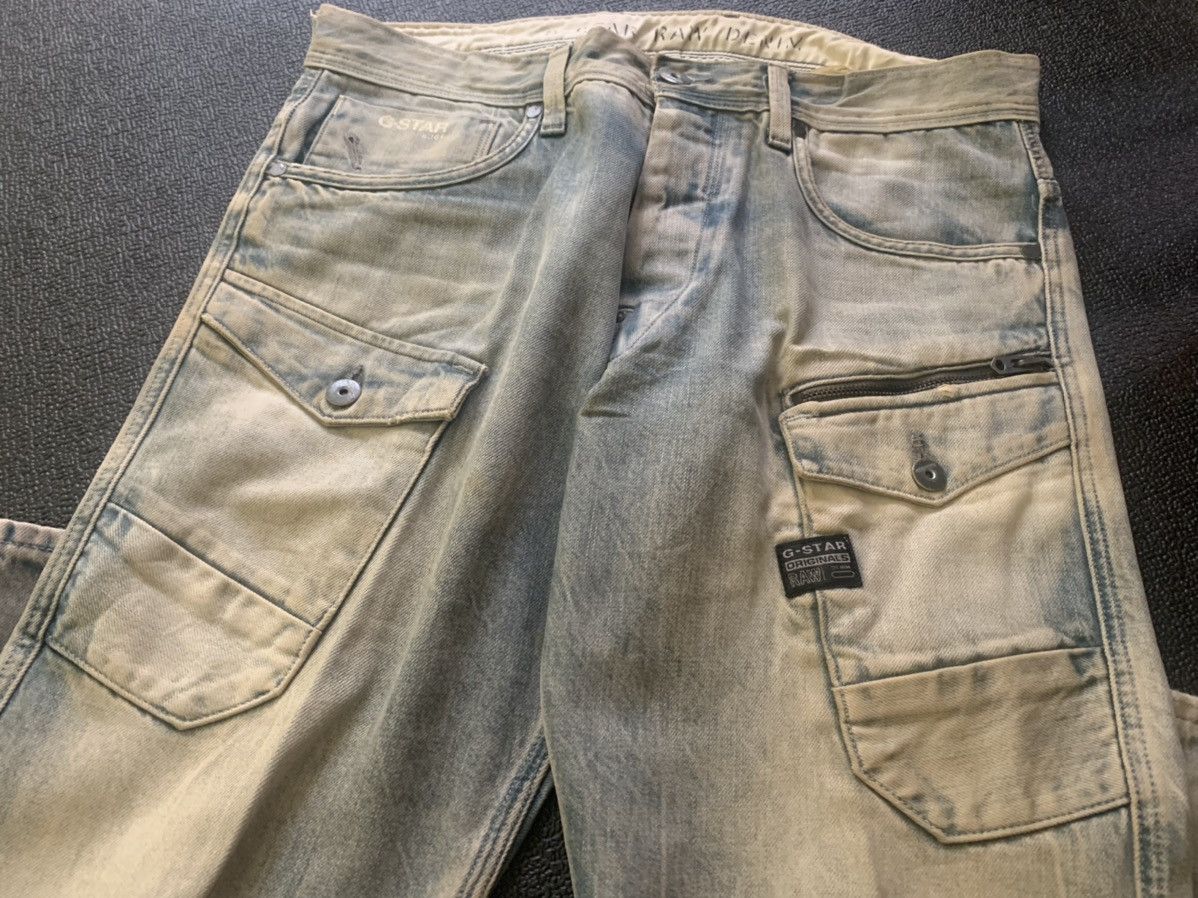 G-Star × Japanese Brand G-STAR RAW BUSH PANTS MULTI POCKET RUSTY & DIRTY JEANS Size US 35 - 8 Thumbnail
