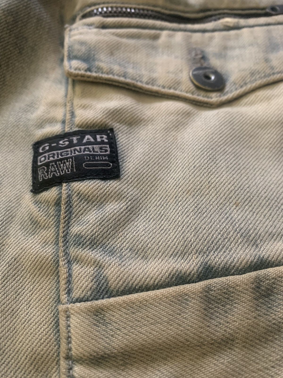 G-Star × Japanese Brand G-STAR RAW BUSH PANTS MULTI POCKET RUSTY & DIRTY JEANS Size US 35 - 9 Thumbnail