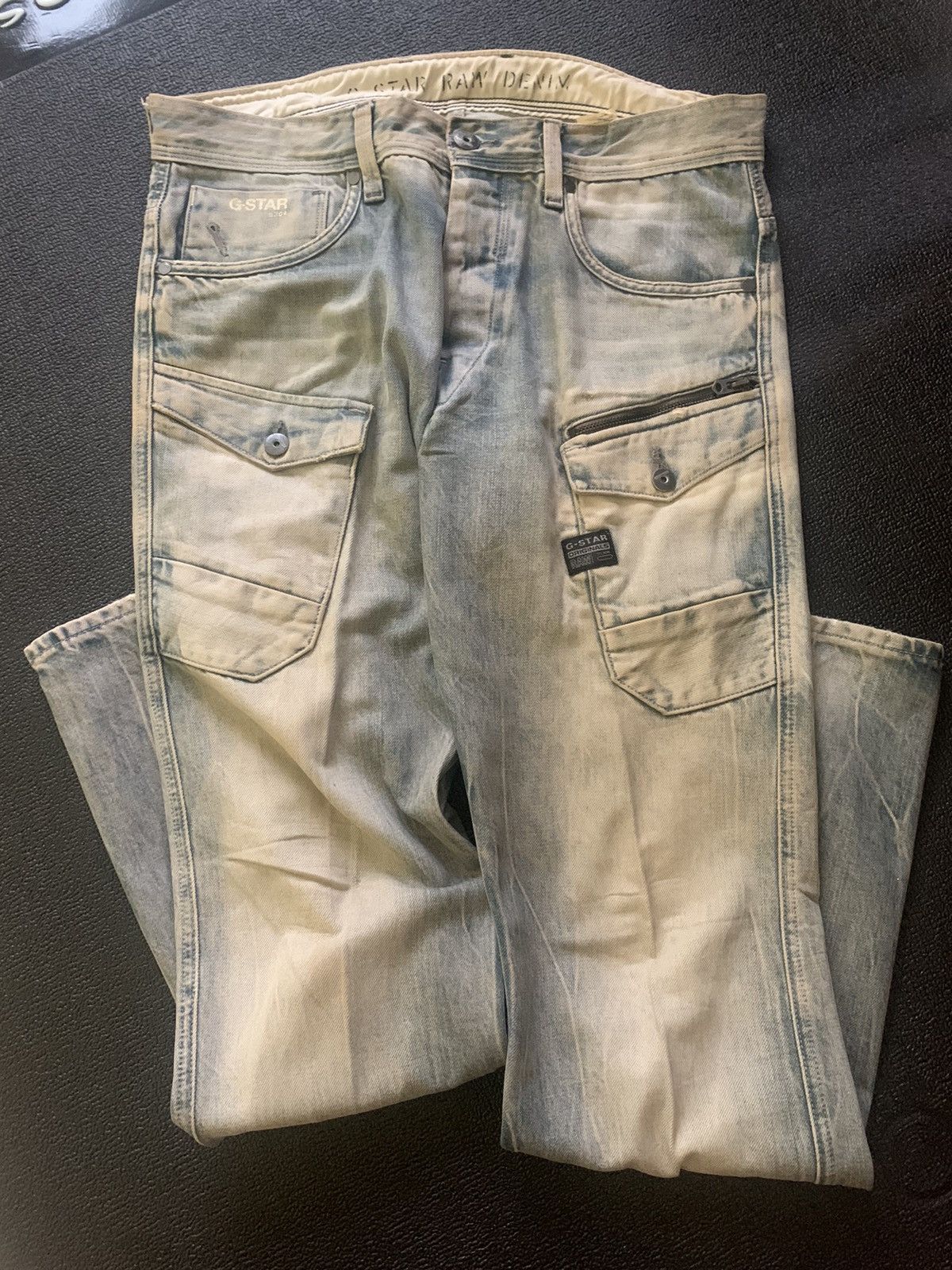 G-Star × Japanese Brand G-STAR RAW BUSH PANTS MULTI POCKET RUSTY & DIRTY JEANS Size US 35 - 3 Thumbnail