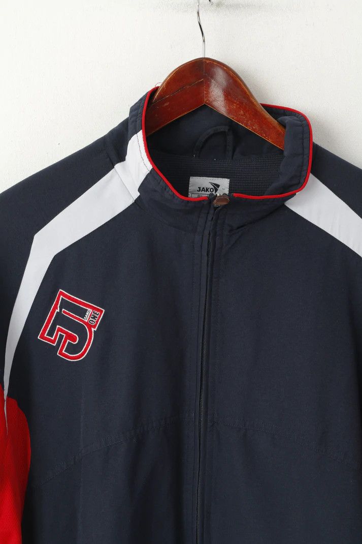Vintage Jako Men XL Jacket Vintage Navy Sportswear Top 5874 Size US XL / EU 56 / 4 - 2 Thumbnail