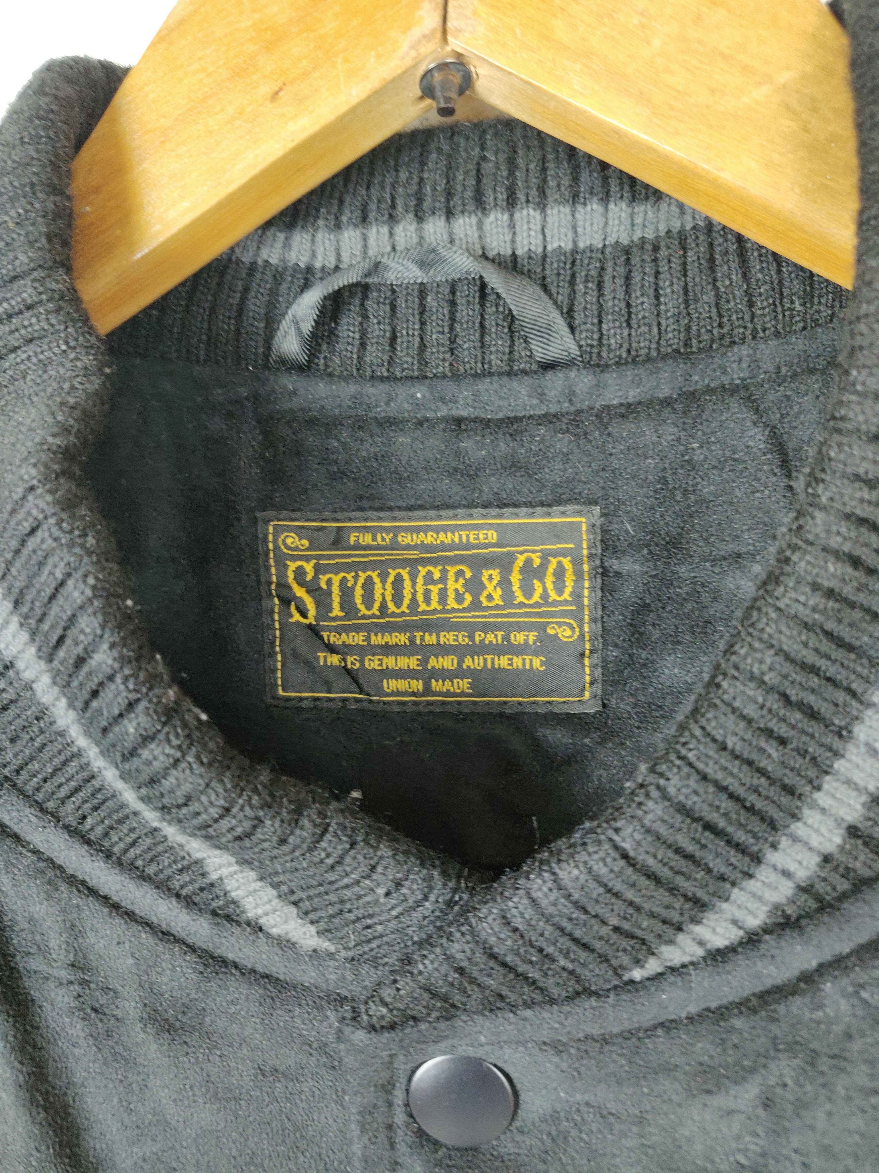 Japanese Brand The Hillbilly Cat Stooges & Co Varsity Bomber Jackets Size US S / EU 44-46 / 1 - 8 Thumbnail