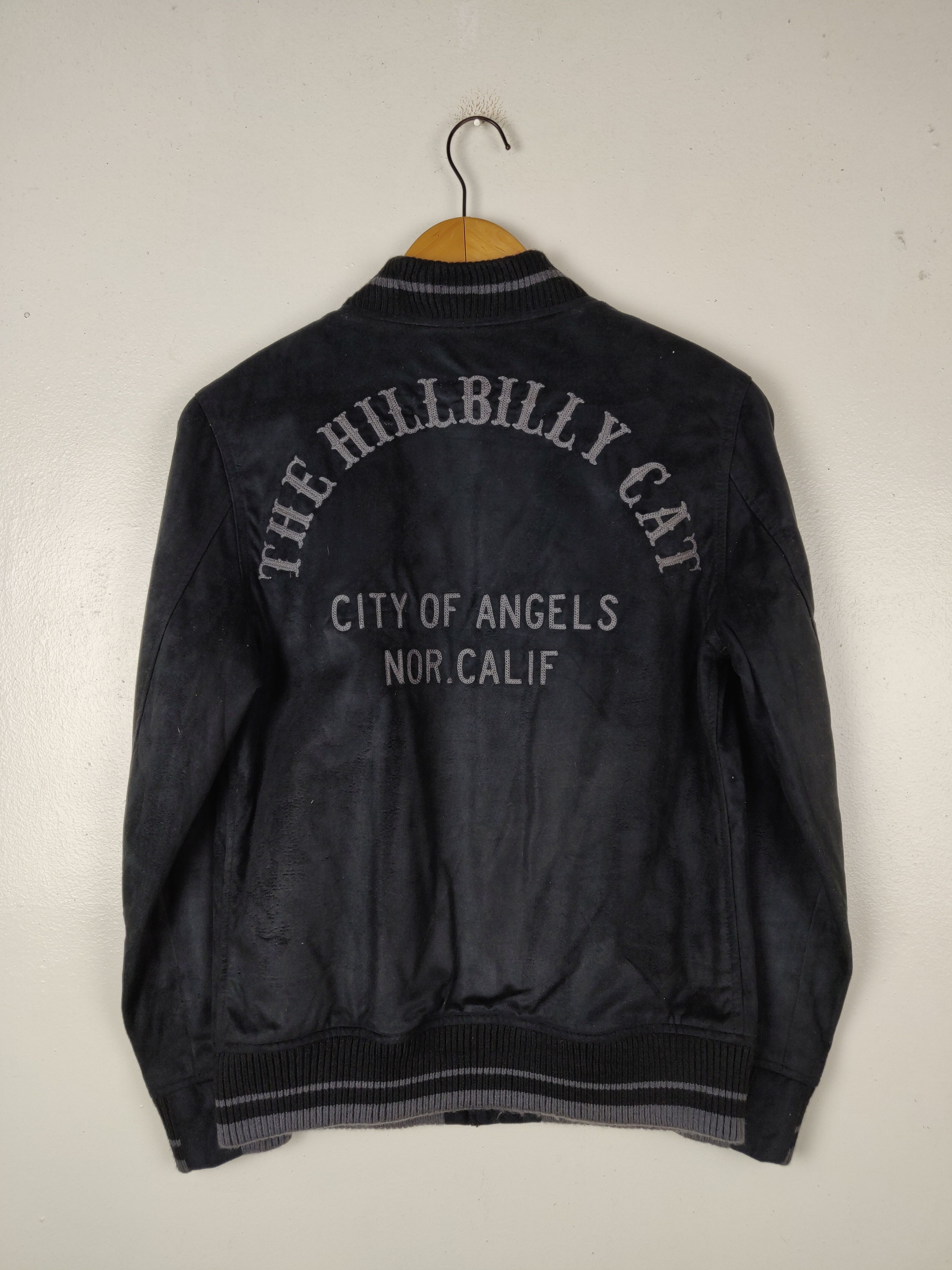 Japanese Brand The Hillbilly Cat Stooges & Co Varsity Bomber Jackets Size US S / EU 44-46 / 1 - 2 Thumbnail