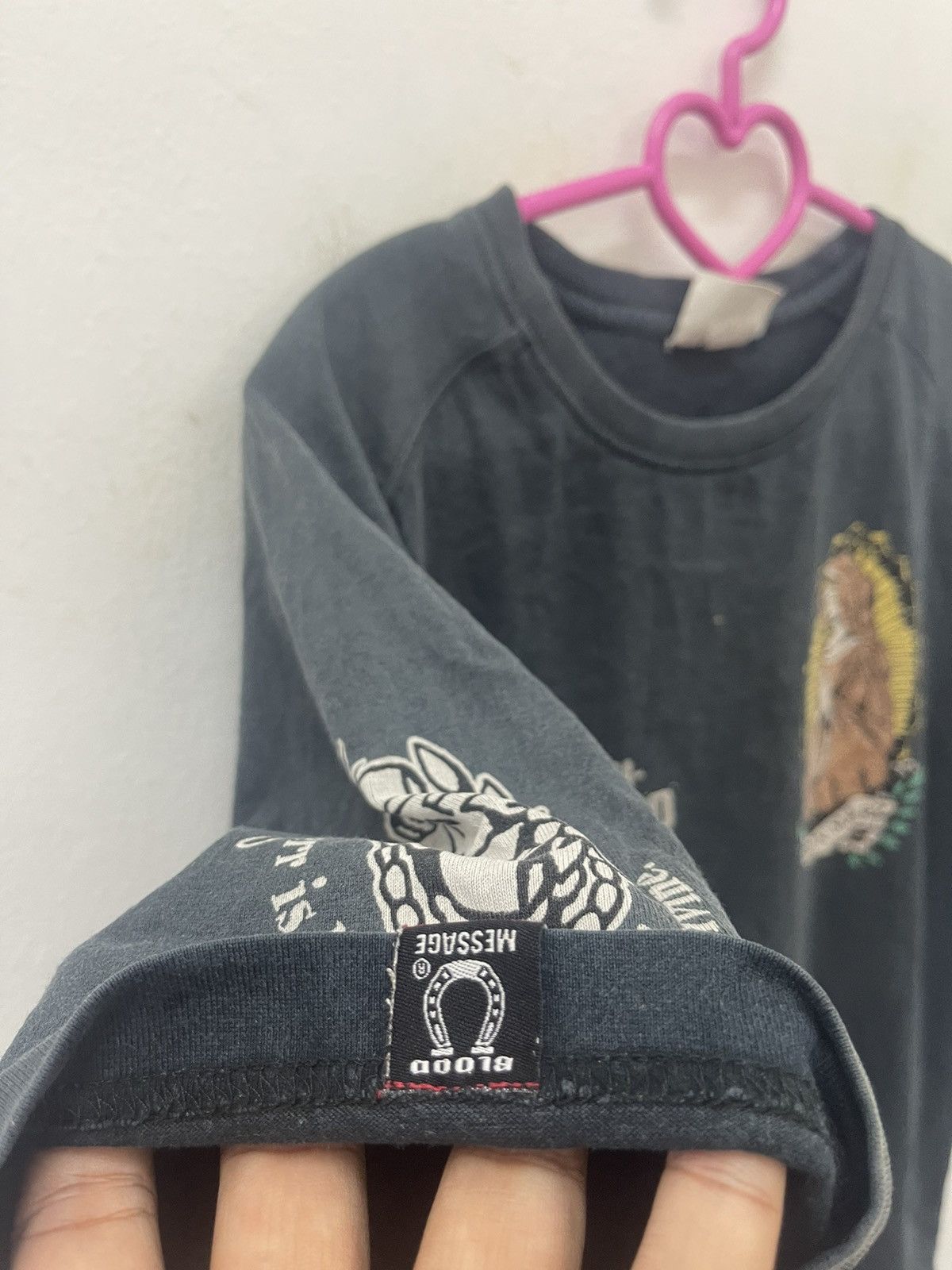 Tedman Rare Vintage TEDMAN Ted Company Blood Message Virgin Mary Size US M / EU 48-50 / 2 - 5 Thumbnail