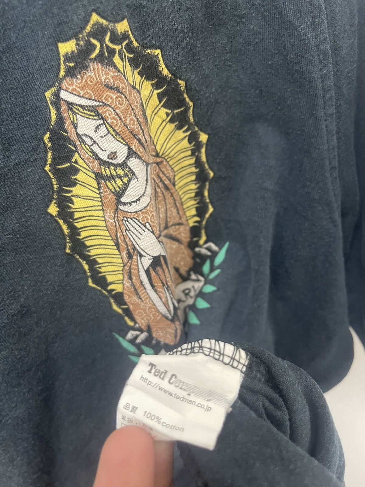 Tedman Rare Vintage TEDMAN Ted Company Blood Message Virgin Mary Size US M / EU 48-50 / 2 - 8 Thumbnail
