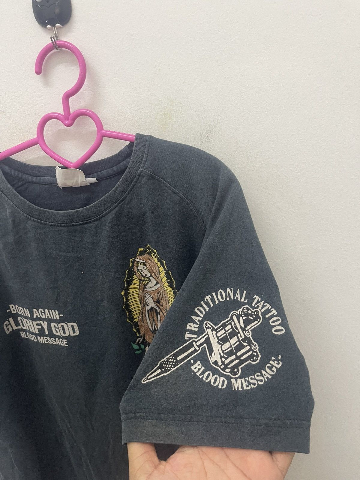 Tedman Rare Vintage TEDMAN Ted Company Blood Message Virgin Mary Size US M / EU 48-50 / 2 - 6 Thumbnail