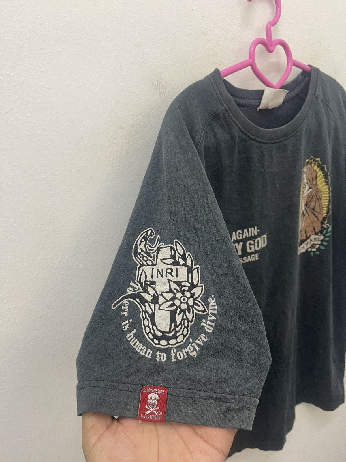 Tedman Rare Vintage TEDMAN Ted Company Blood Message Virgin Mary Size US M / EU 48-50 / 2 - 4 Thumbnail