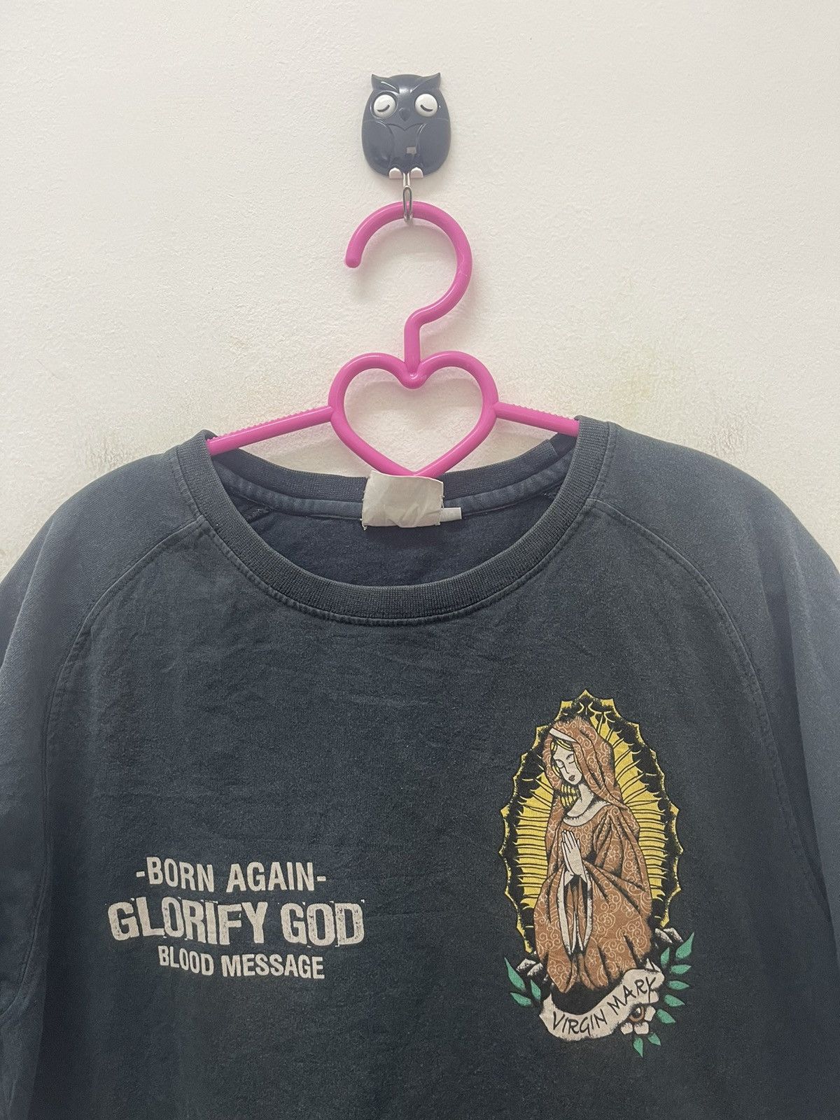 Tedman Rare Vintage TEDMAN Ted Company Blood Message Virgin Mary Size US M / EU 48-50 / 2 - 3 Thumbnail