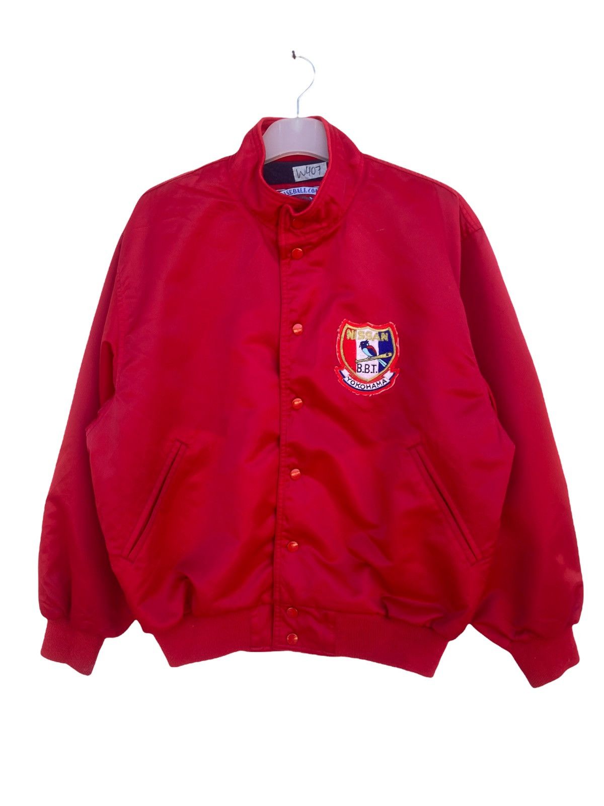 Other VINTAGE J LEAGUE NISSAN YOKOHAMA FC BOMBER JACKET Size US L / EU 52-54 / 3 - 1 Thumbnail