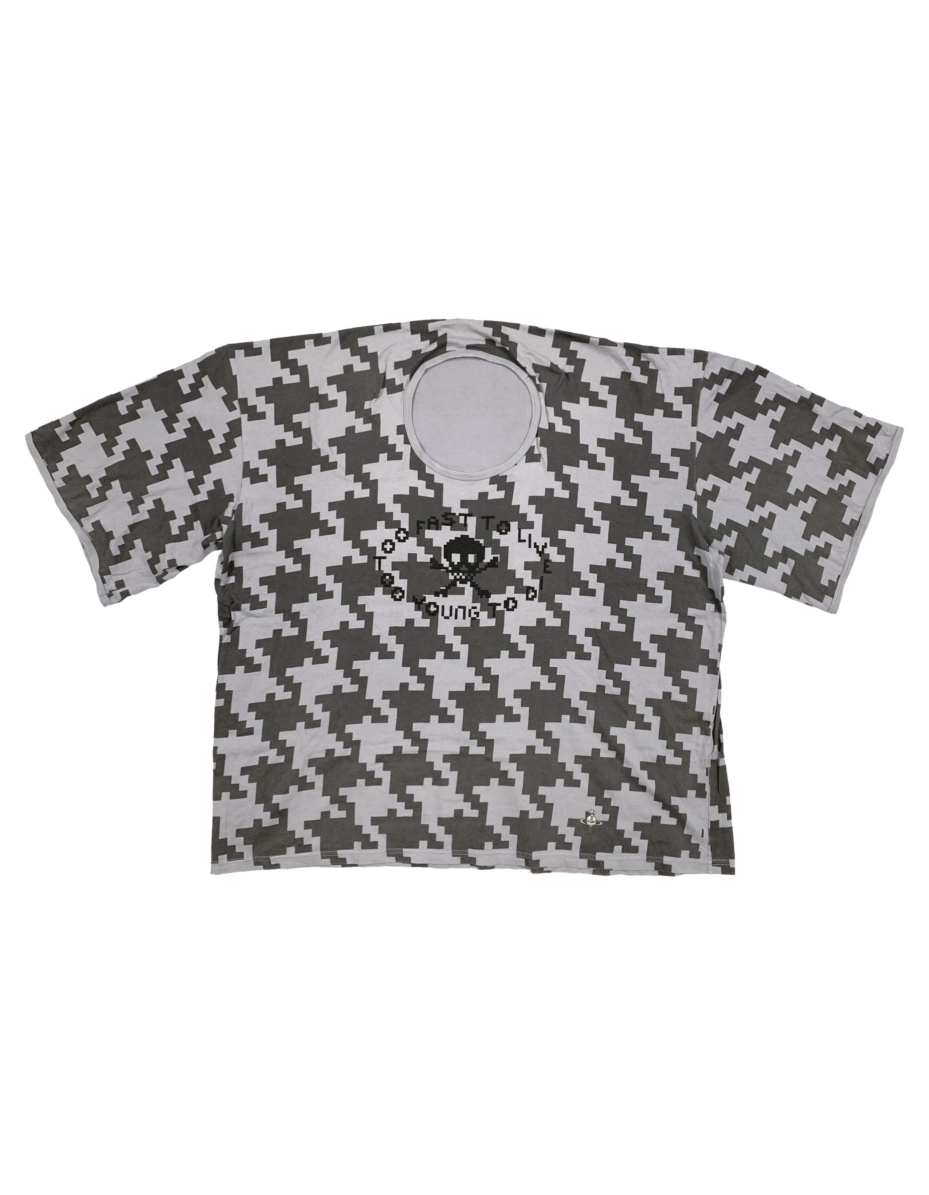 Oversized Digital Slogan Jersey / T-Shirt