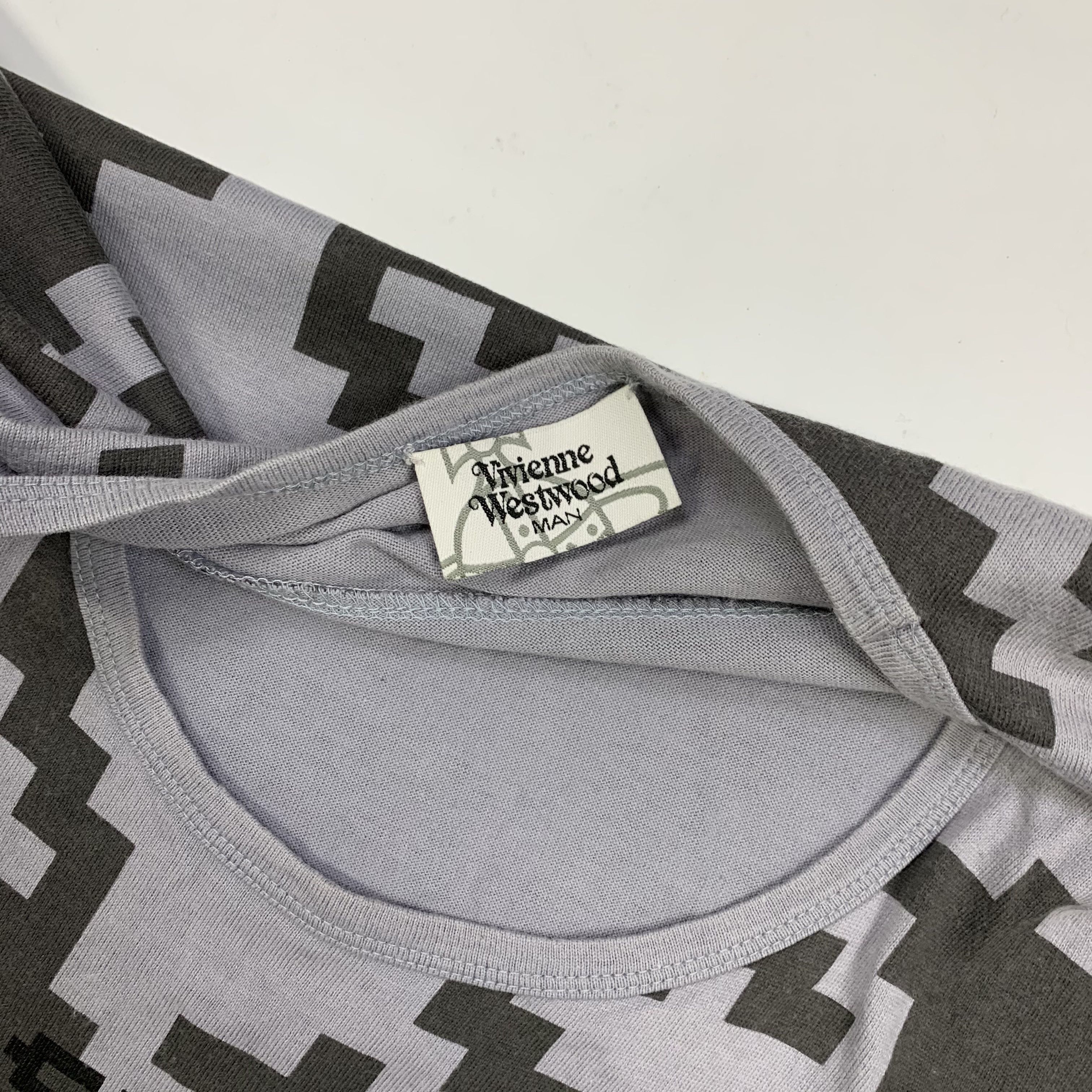 Vivienne Westwood Oversized Digital Slogan Jersey / T-Shirt Size US XL / EU 56 / 4 - 4 Thumbnail