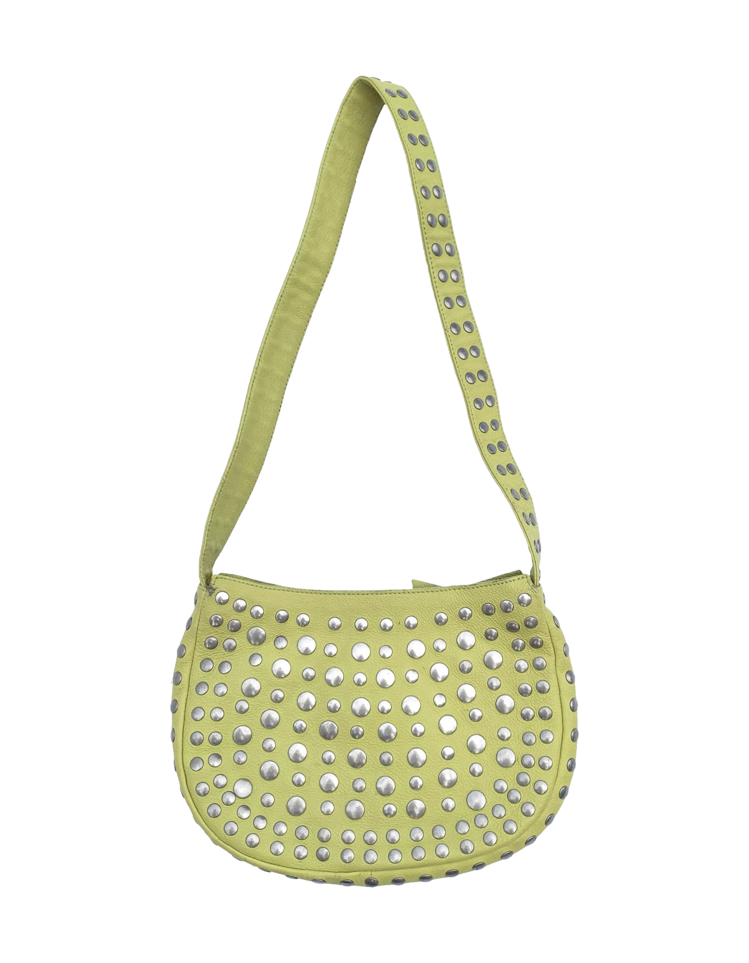 Marni Lime Studded Bag Size ONE SIZE - 1 Thumbnail