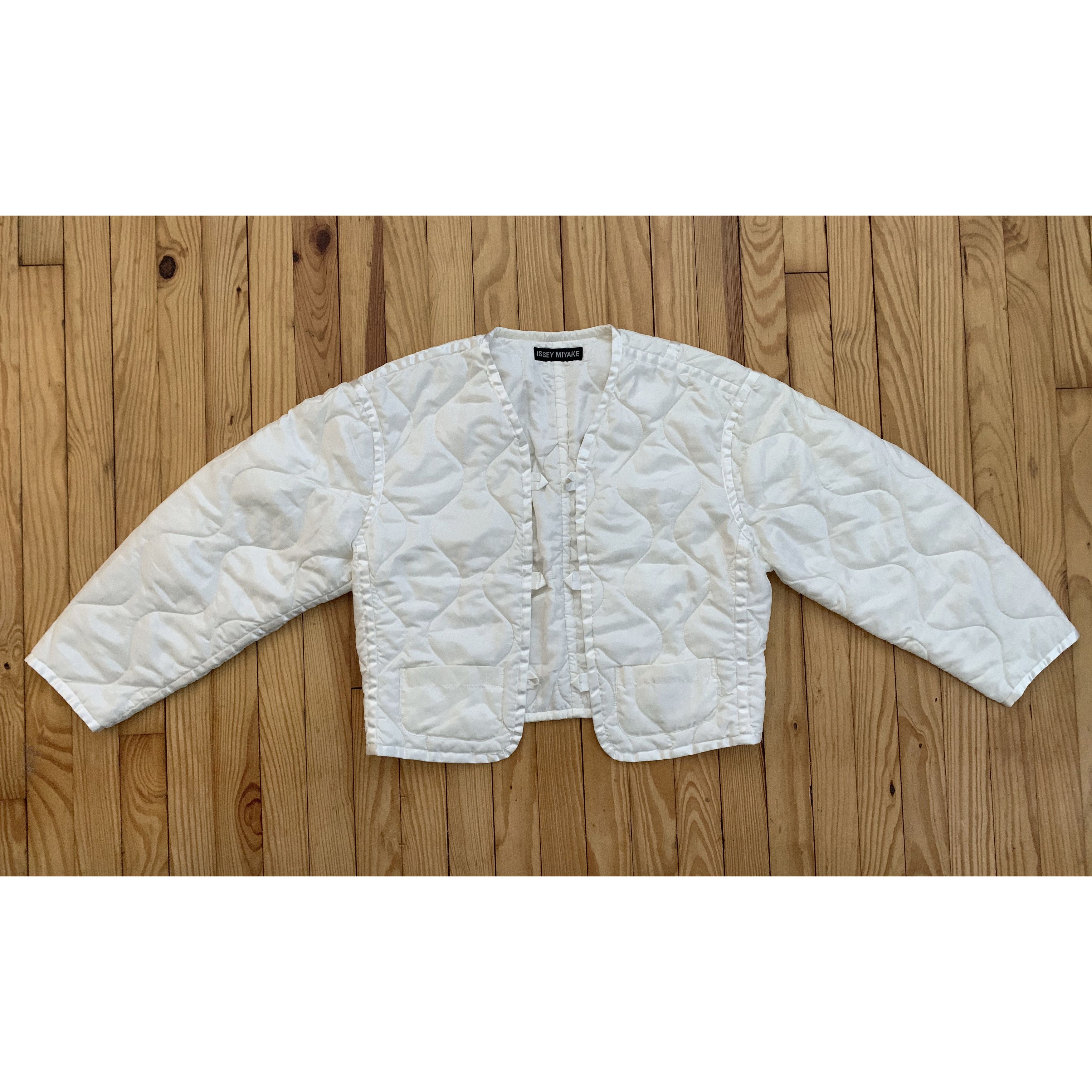 Issey Miyake 1994 Silk Liner Jacker Size US M / EU 48-50 / 2 - 4 Thumbnail