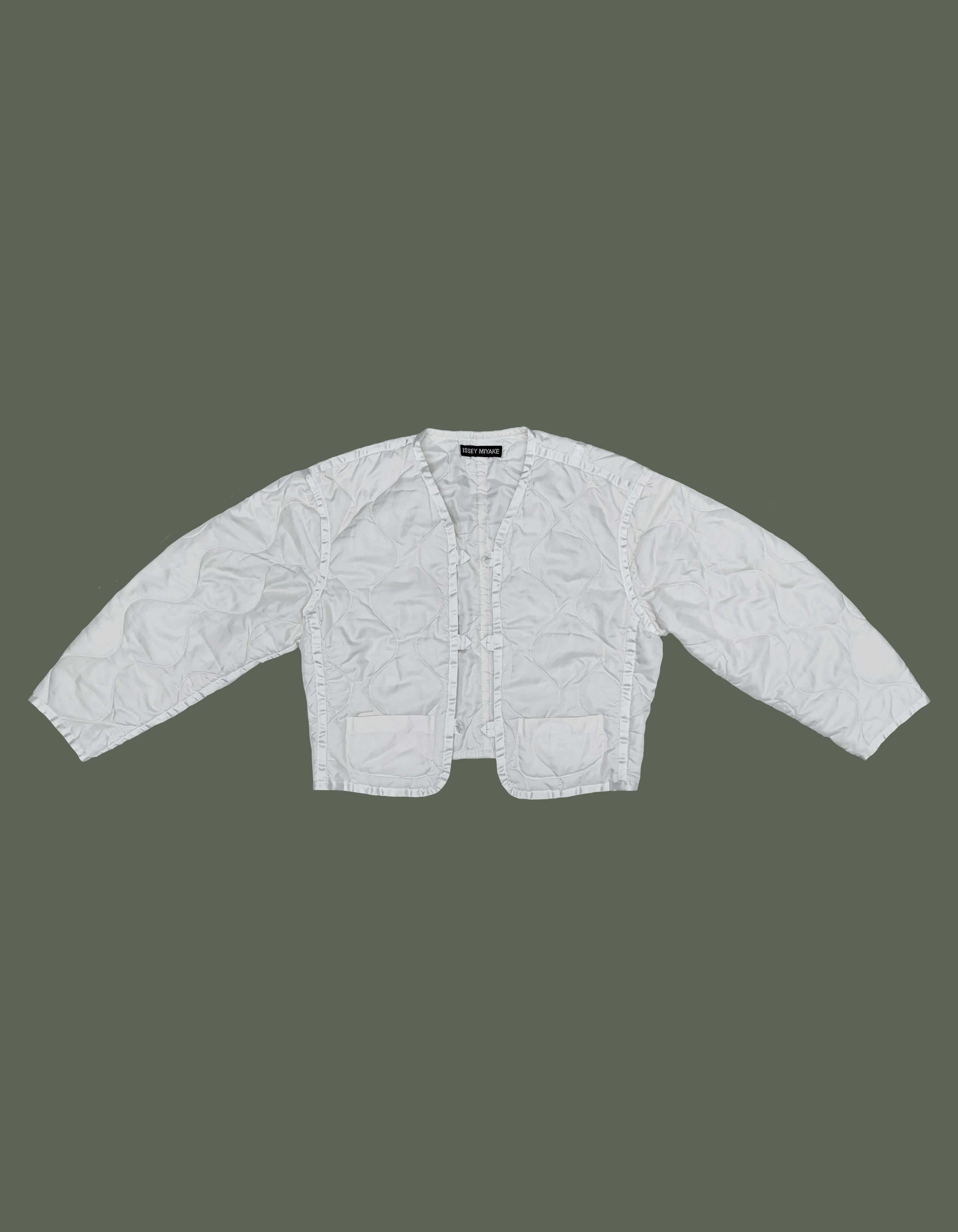 Issey Miyake 1994 Silk Liner Jacker Size US M / EU 48-50 / 2 - 1 Thumbnail