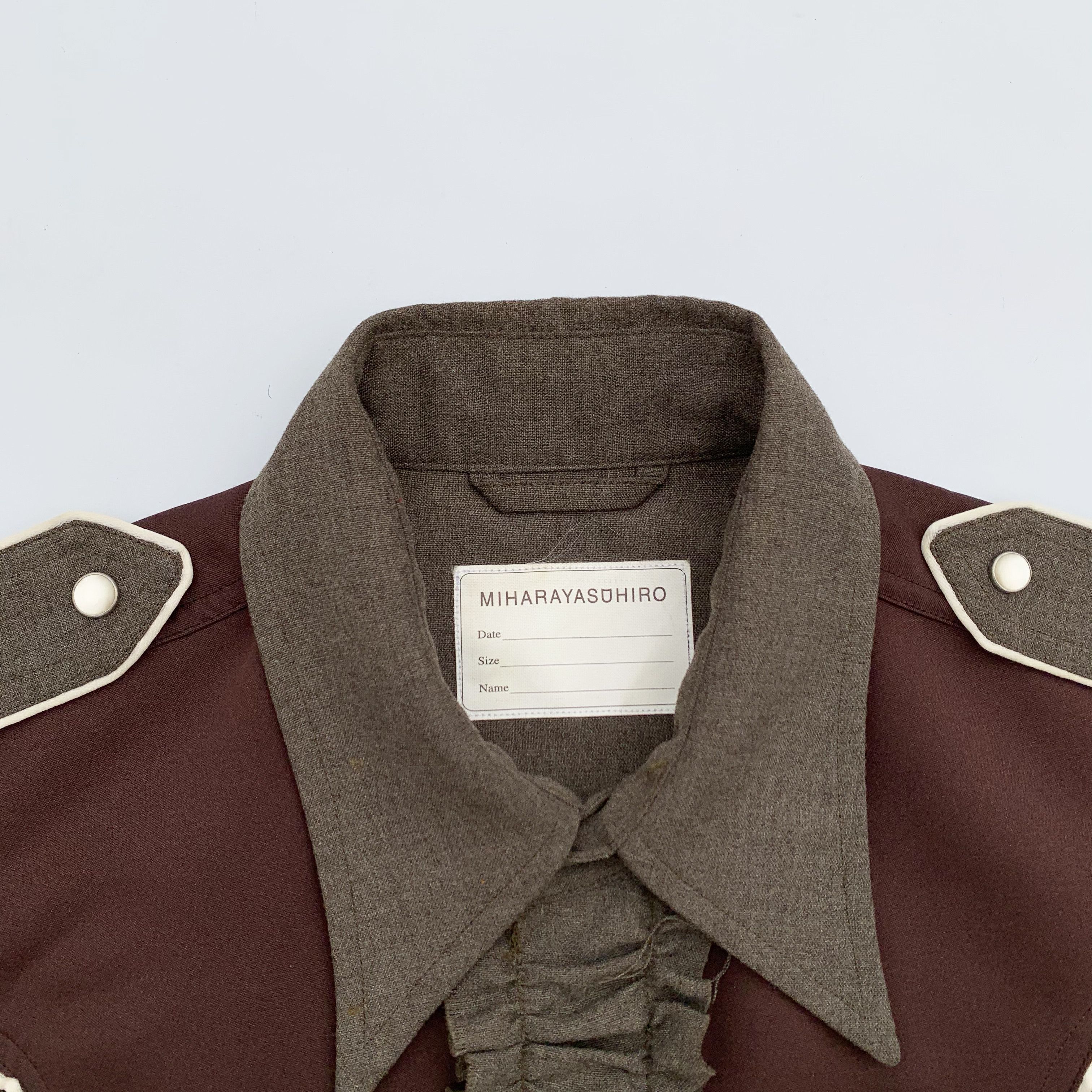 Maison MIHARA YASUHIRO Bar Uniform Shirt Vest Size US S / EU 44-46 / 1 - 6 Thumbnail