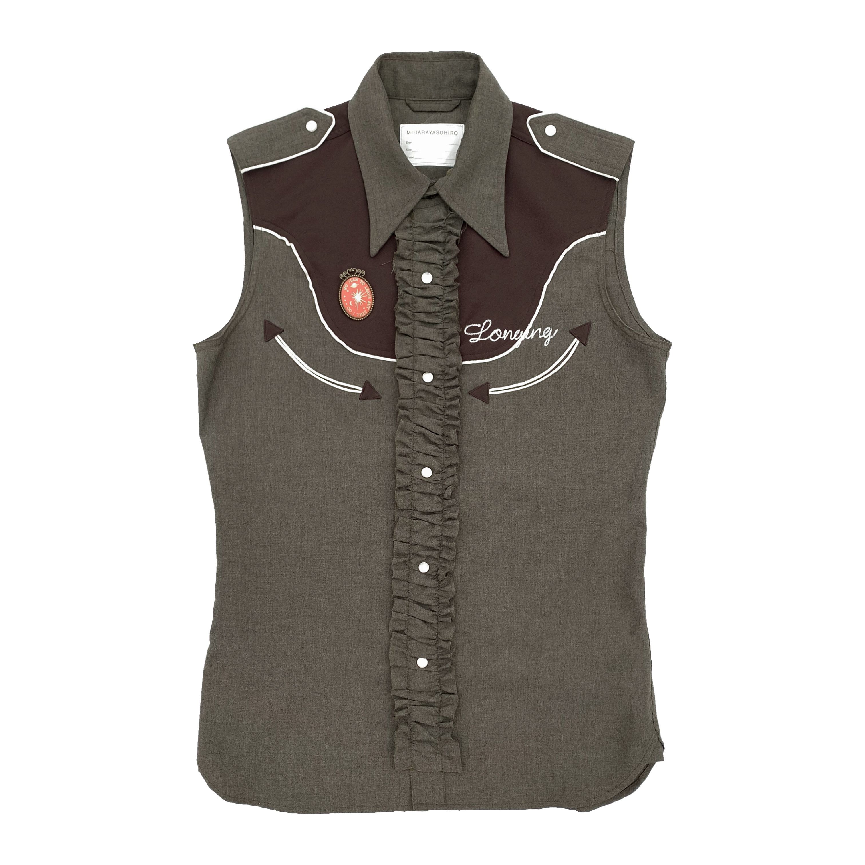 Maison MIHARA YASUHIRO Bar Uniform Shirt Vest Size US S / EU 44-46 / 1 - 2 Thumbnail