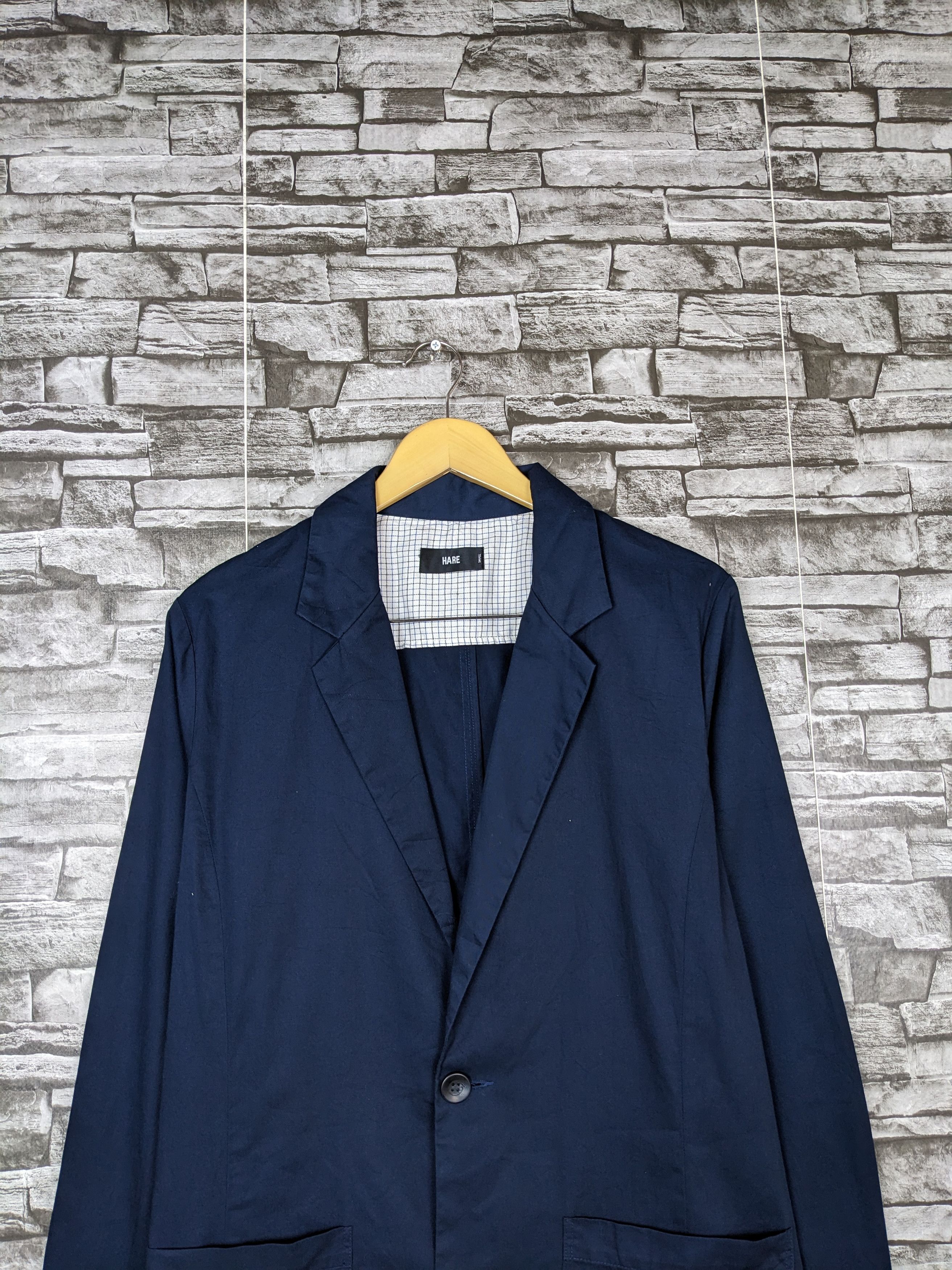 HARE Vintage Hare Coat Blazer Suit Tuxedo Long Button Pocket Size US S / EU 44-46 / 1 - 3 Thumbnail