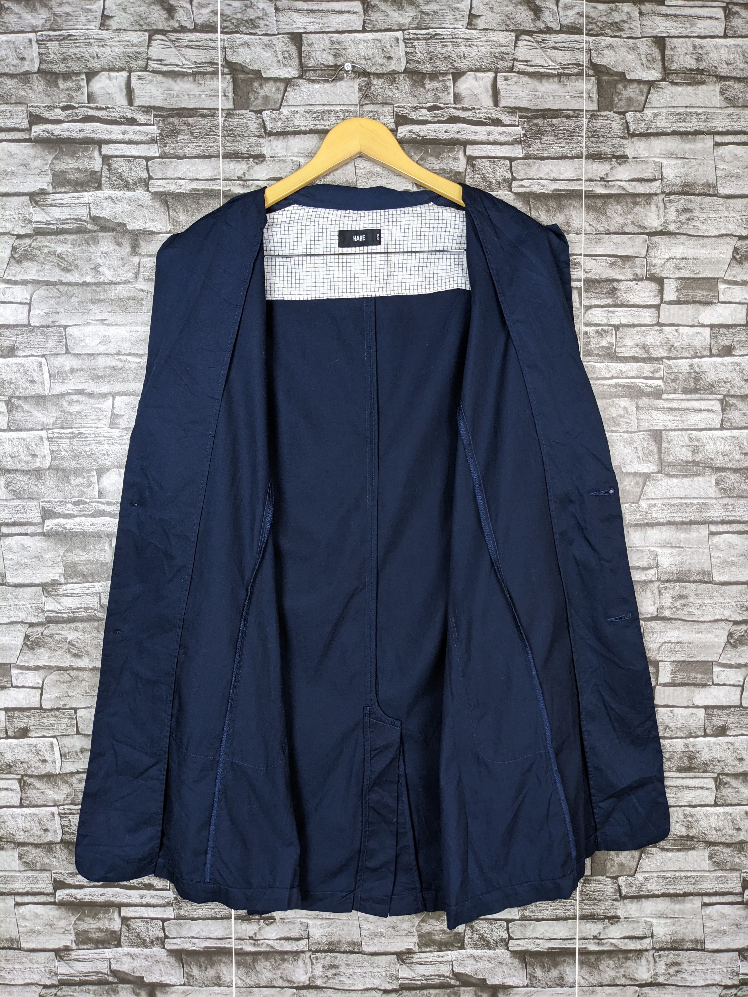 HARE Vintage Hare Coat Blazer Suit Tuxedo Long Button Pocket Size US S / EU 44-46 / 1 - 8 Thumbnail