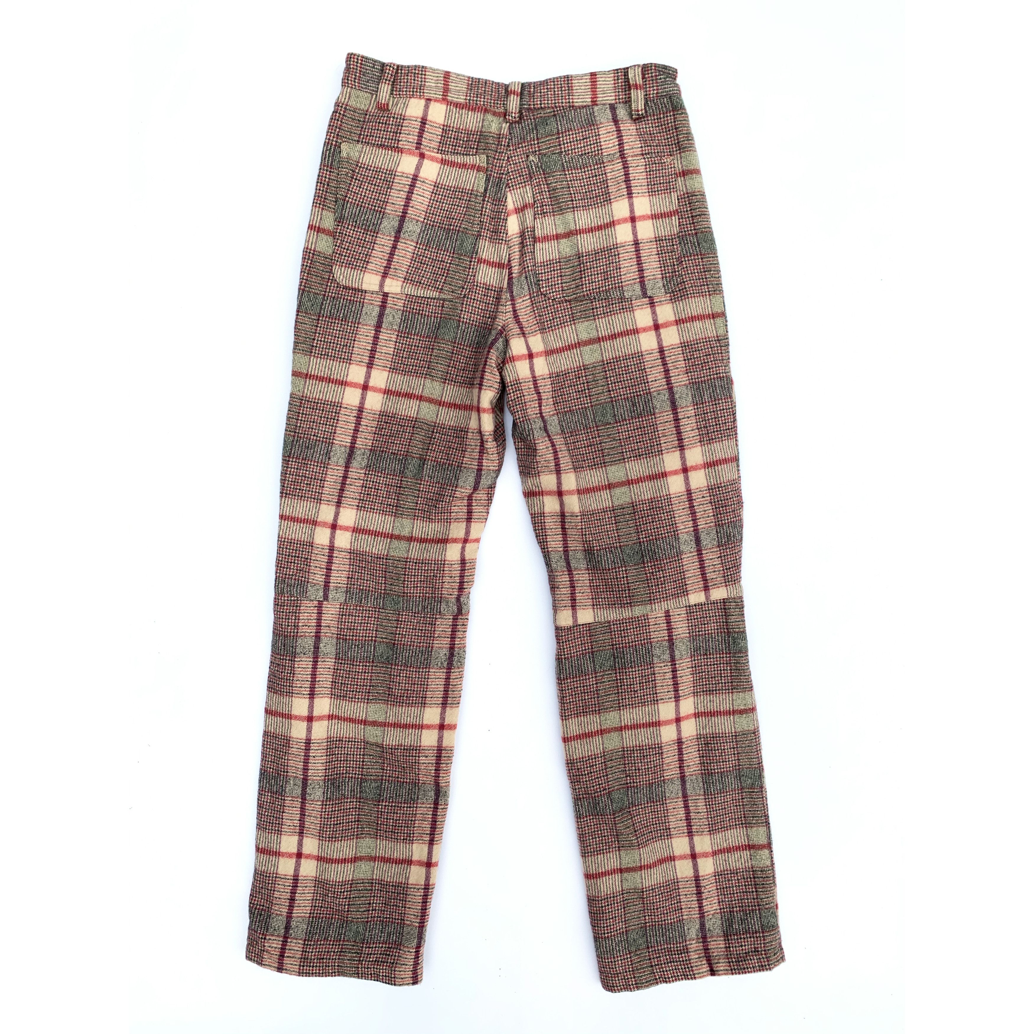 Comme des Garcons Vtg 90s Plaid Sport / Track Pants Size US 32 / EU 48 - 3 Thumbnail