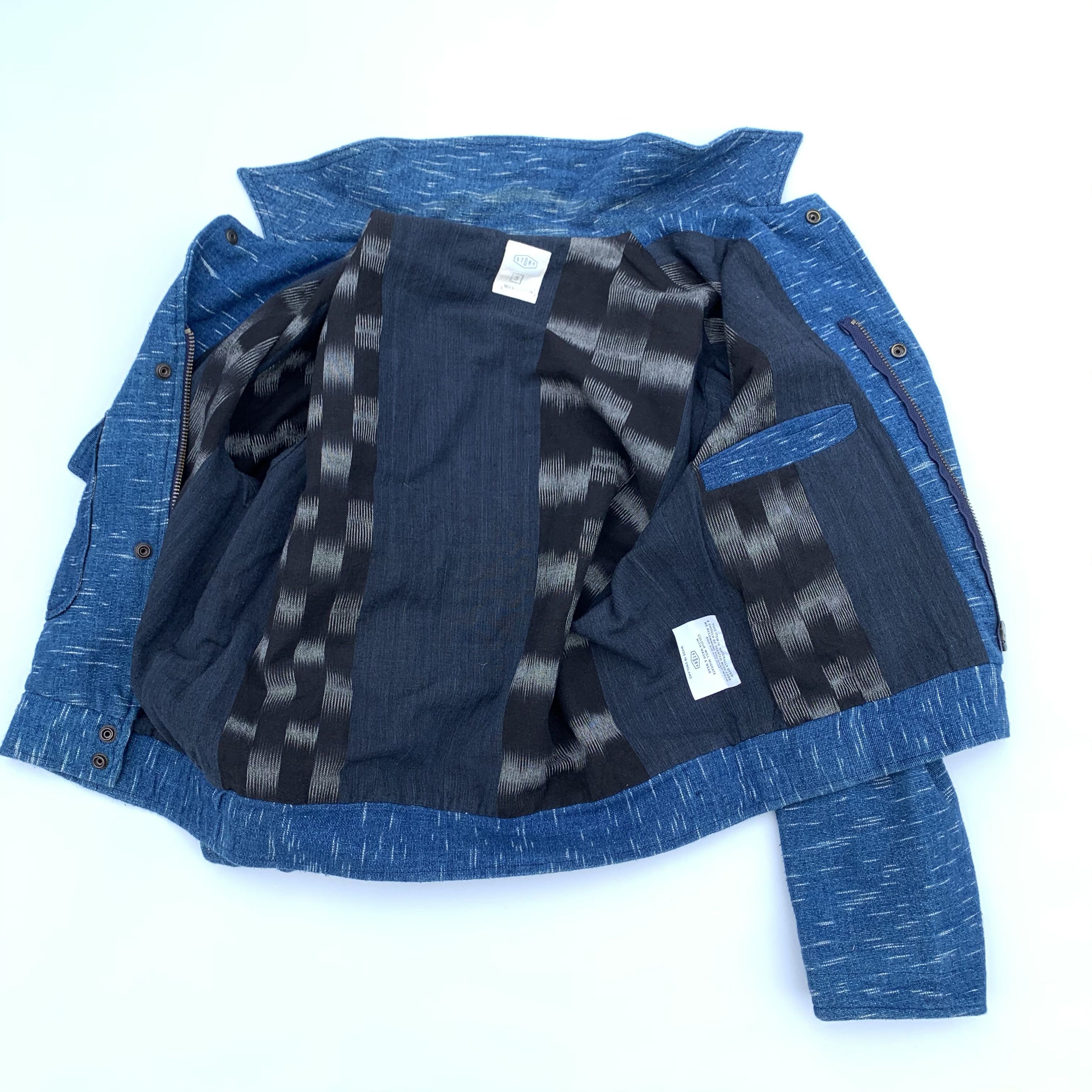 Story Mfg. 2016 Beau Indigo Jacket Size US S / EU 44-46 / 1 - 6 Thumbnail