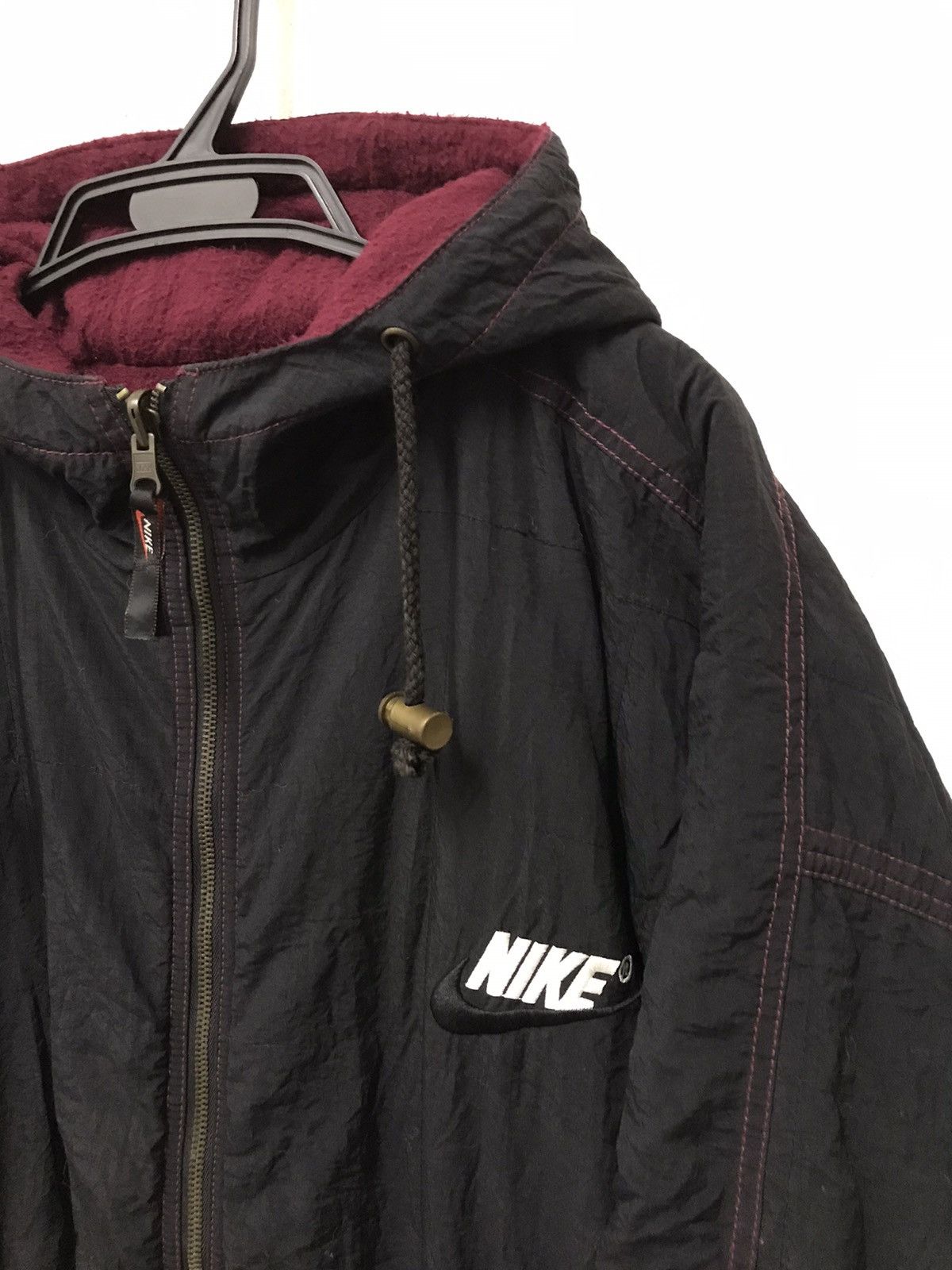 Nike × Vintage 🔥 90s NIKE BIG SWOOSH REVERSIBLE NYLON