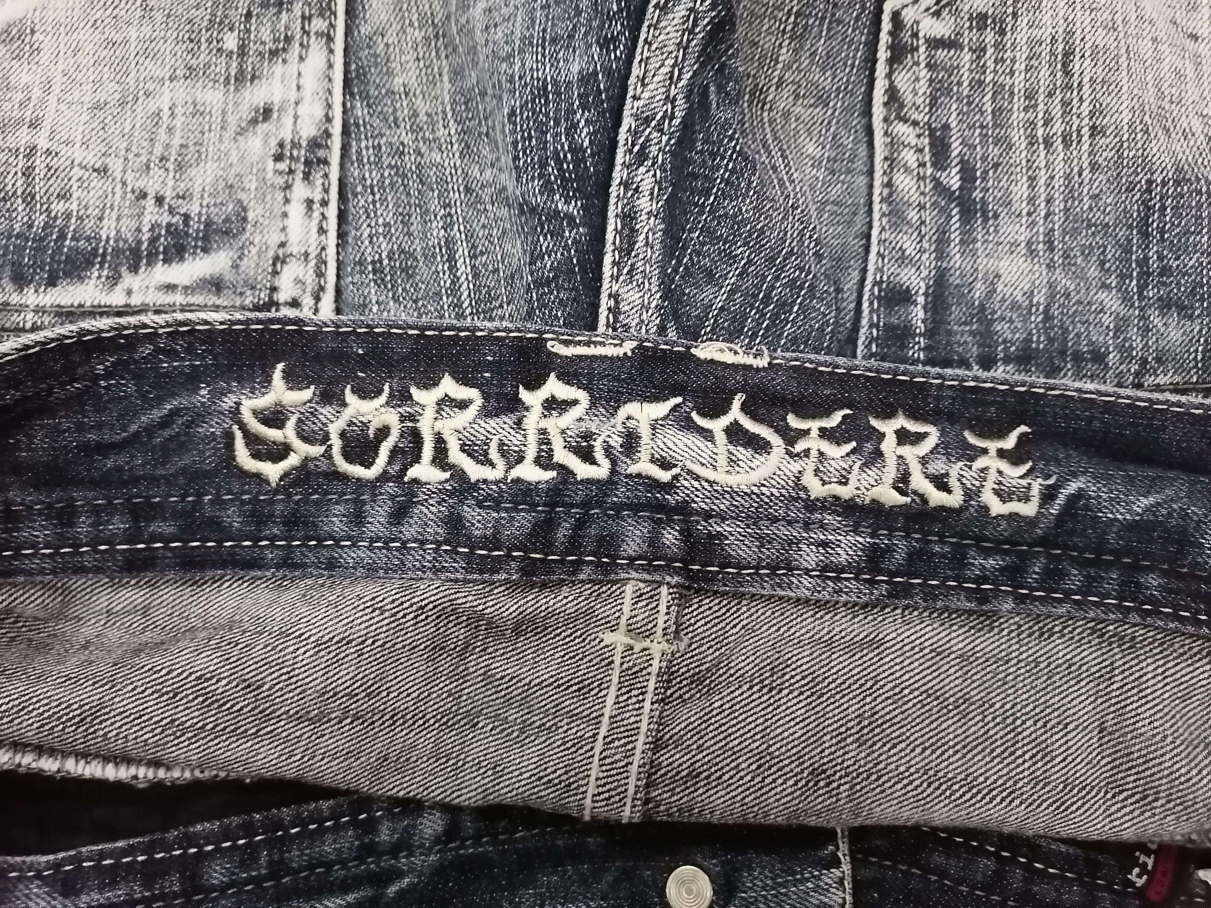 Other 90s Flare Jeans Harajuku Fashion Sorridere Denim Pants Size US 30 / EU 46 - 7 Thumbnail