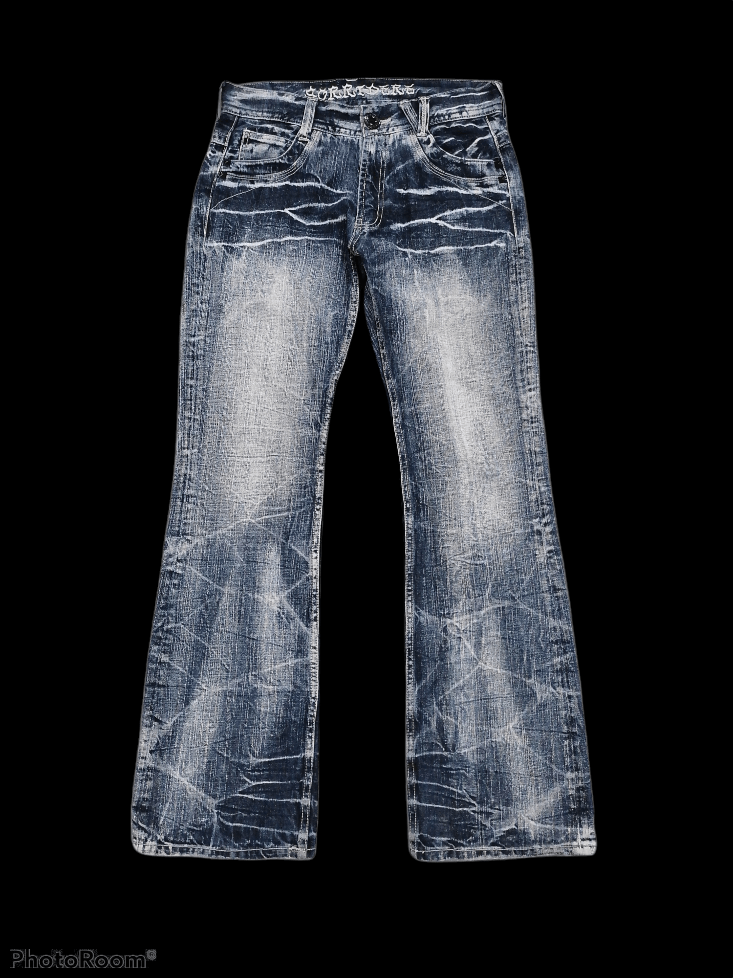 Other 90s Flare Jeans Harajuku Fashion Sorridere Denim Pants Size US 30 / EU 46 - 1 Thumbnail