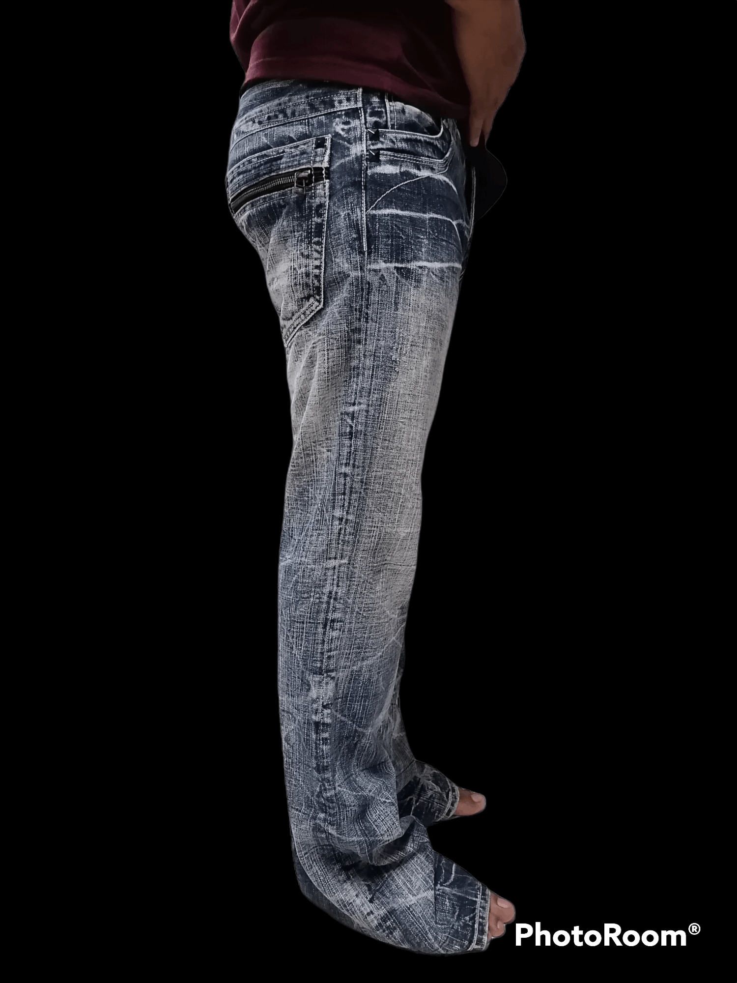 Other 90s Flare Jeans Harajuku Fashion Sorridere Denim Pants Size US 30 / EU 46 - 10 Thumbnail