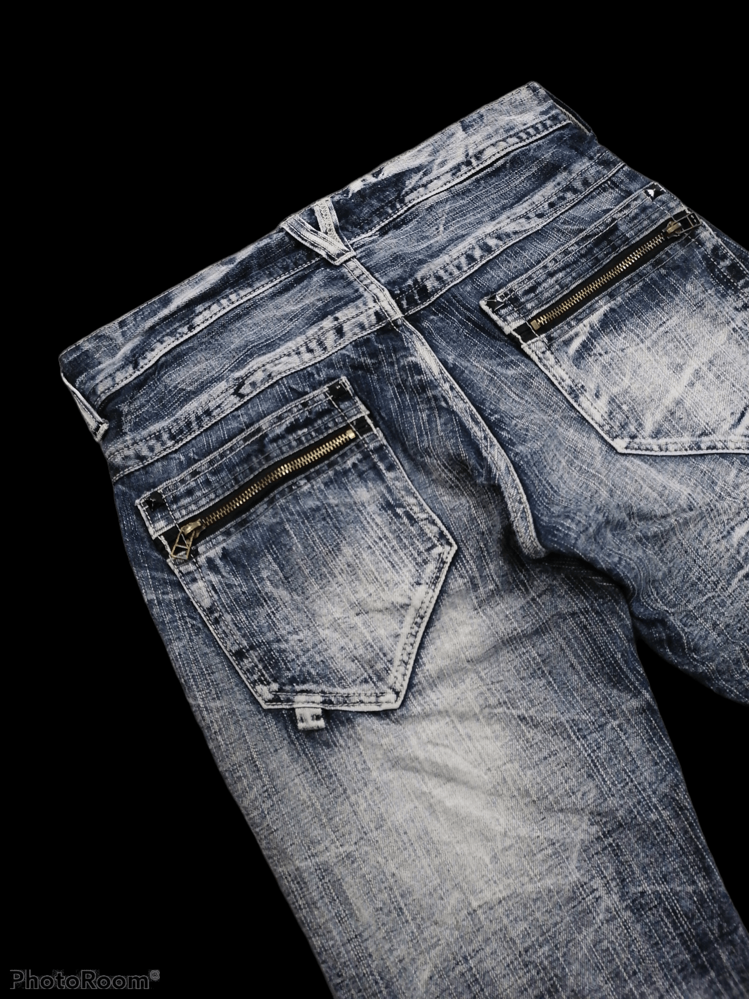 Other 90s Flare Jeans Harajuku Fashion Sorridere Denim Pants Size US 30 / EU 46 - 4 Thumbnail