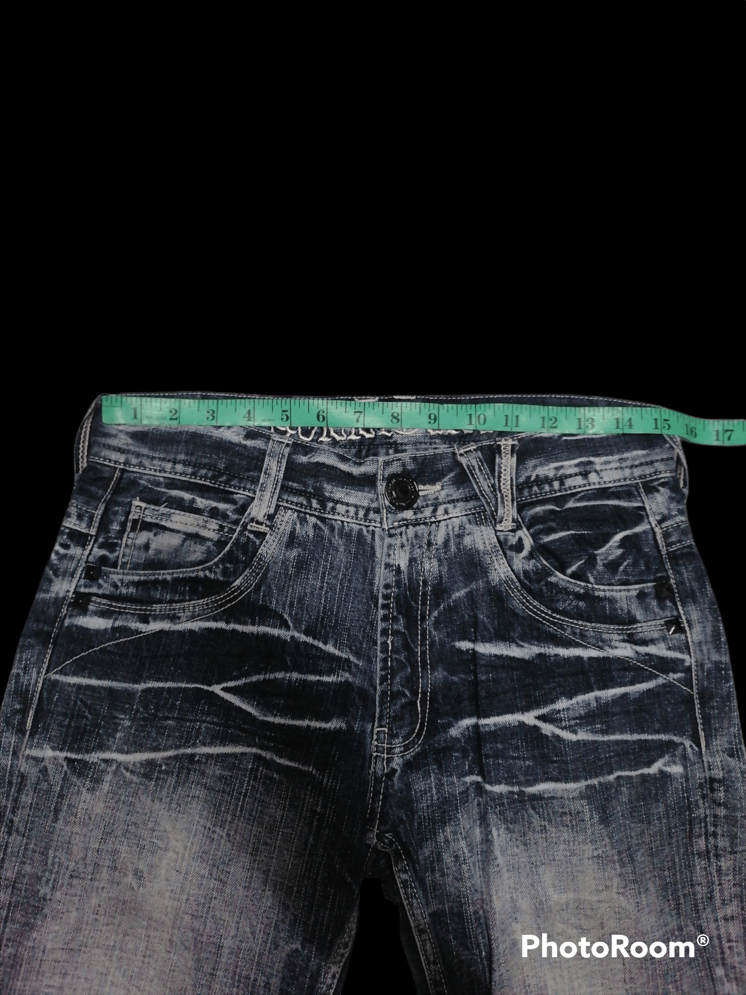 Other 90s Flare Jeans Harajuku Fashion Sorridere Denim Pants Size US 30 / EU 46 - 13 Thumbnail