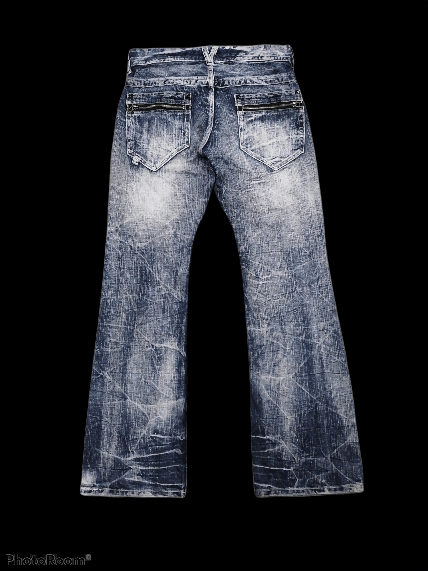 Other 90s Flare Jeans Harajuku Fashion Sorridere Denim Pants Size US 30 / EU 46 - 5 Thumbnail