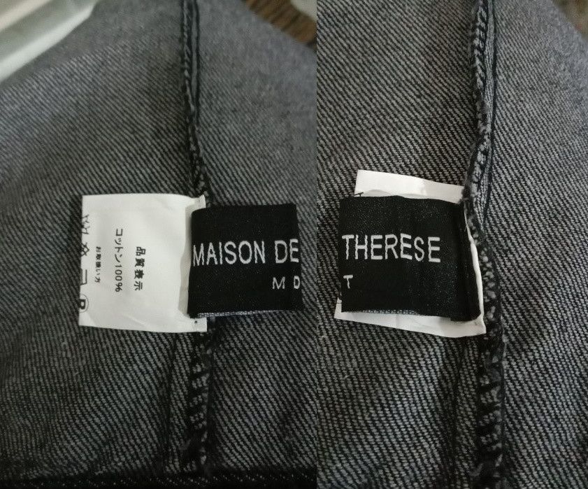 Japanese Brand MAISON DE THERESE Sleeveless Denim Vest Jacket Size L / US 10 / IT 46 - 8 Thumbnail