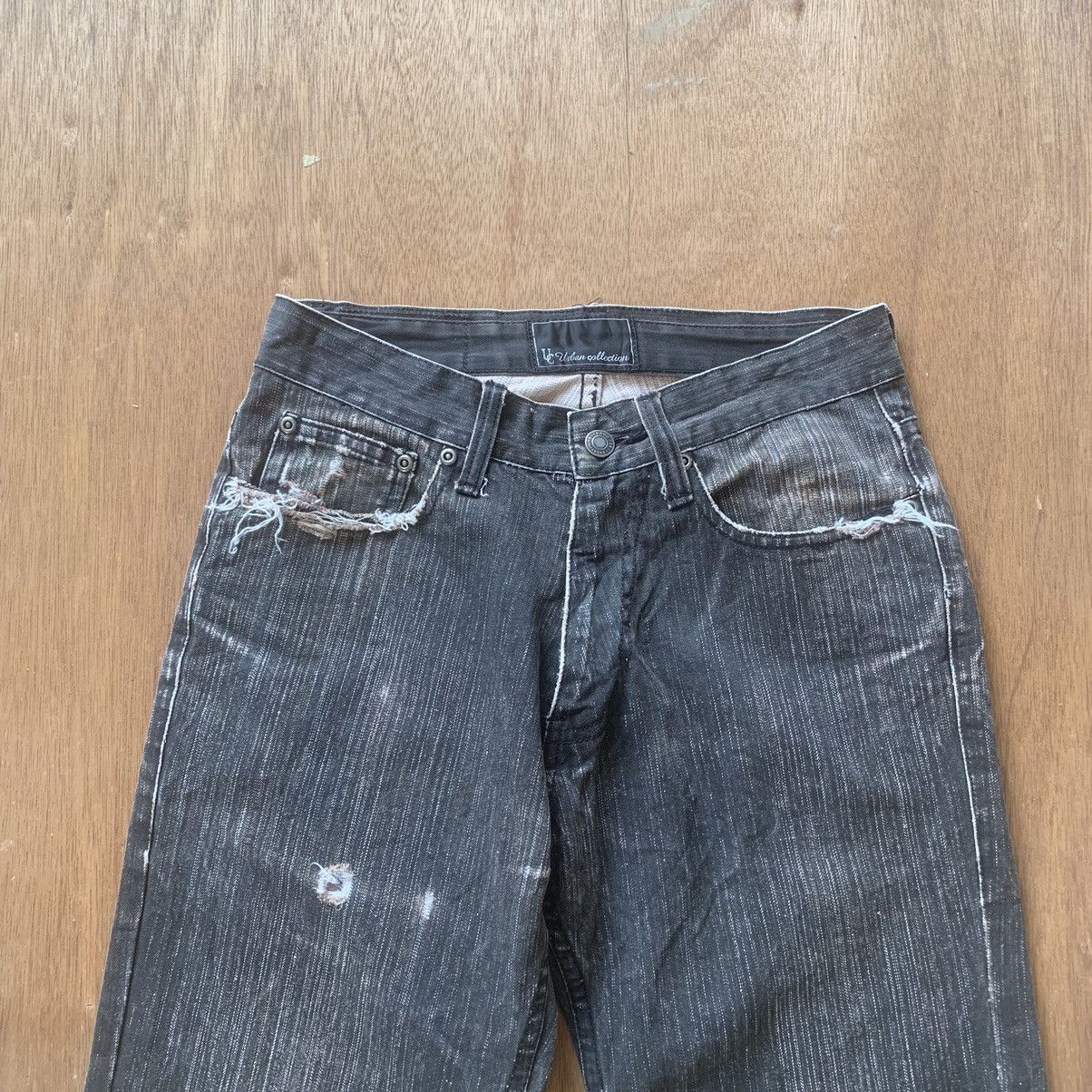 Seditionaries × Vintage URBAN COLLECTION TROUSERS FADED JEANS RIPPED PANTS Size US 27 - 2 Thumbnail