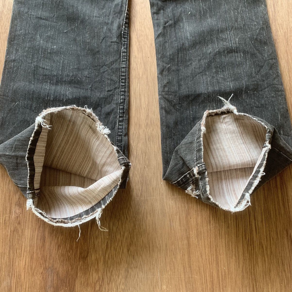 Seditionaries × Vintage URBAN COLLECTION TROUSERS FADED JEANS RIPPED PANTS Size US 27 - 15 Thumbnail