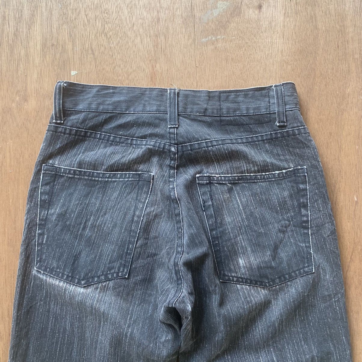 Seditionaries × Vintage URBAN COLLECTION TROUSERS FADED JEANS RIPPED PANTS Size US 27 - 12 Thumbnail