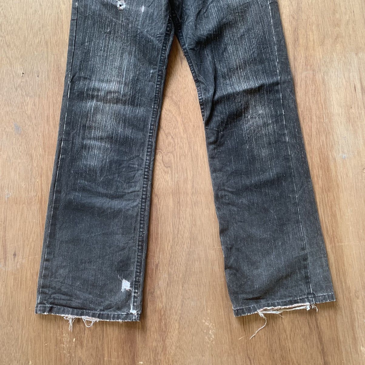 Seditionaries × Vintage URBAN COLLECTION TROUSERS FADED JEANS RIPPED PANTS Size US 27 - 3 Thumbnail