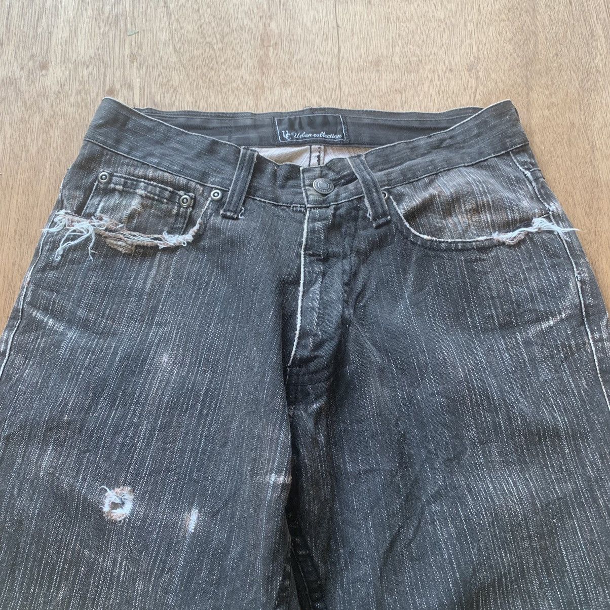 Seditionaries × Vintage URBAN COLLECTION TROUSERS FADED JEANS RIPPED PANTS Size US 27 - 4 Thumbnail