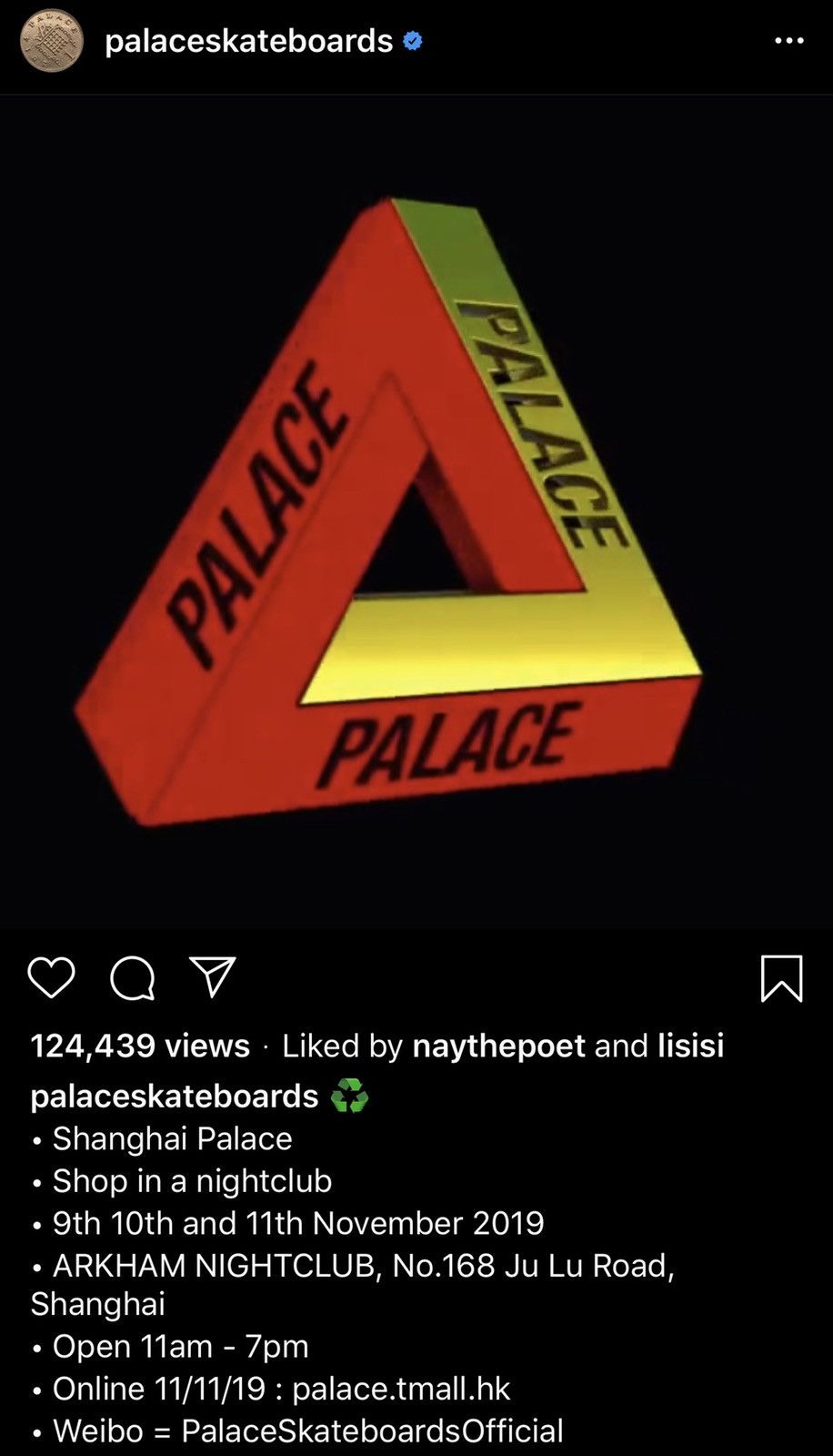 Palace Palace Shanghai-Exclusive Triferg Hooded Sweatshirt Size US M / EU 48-50 / 2 - 14 Thumbnail