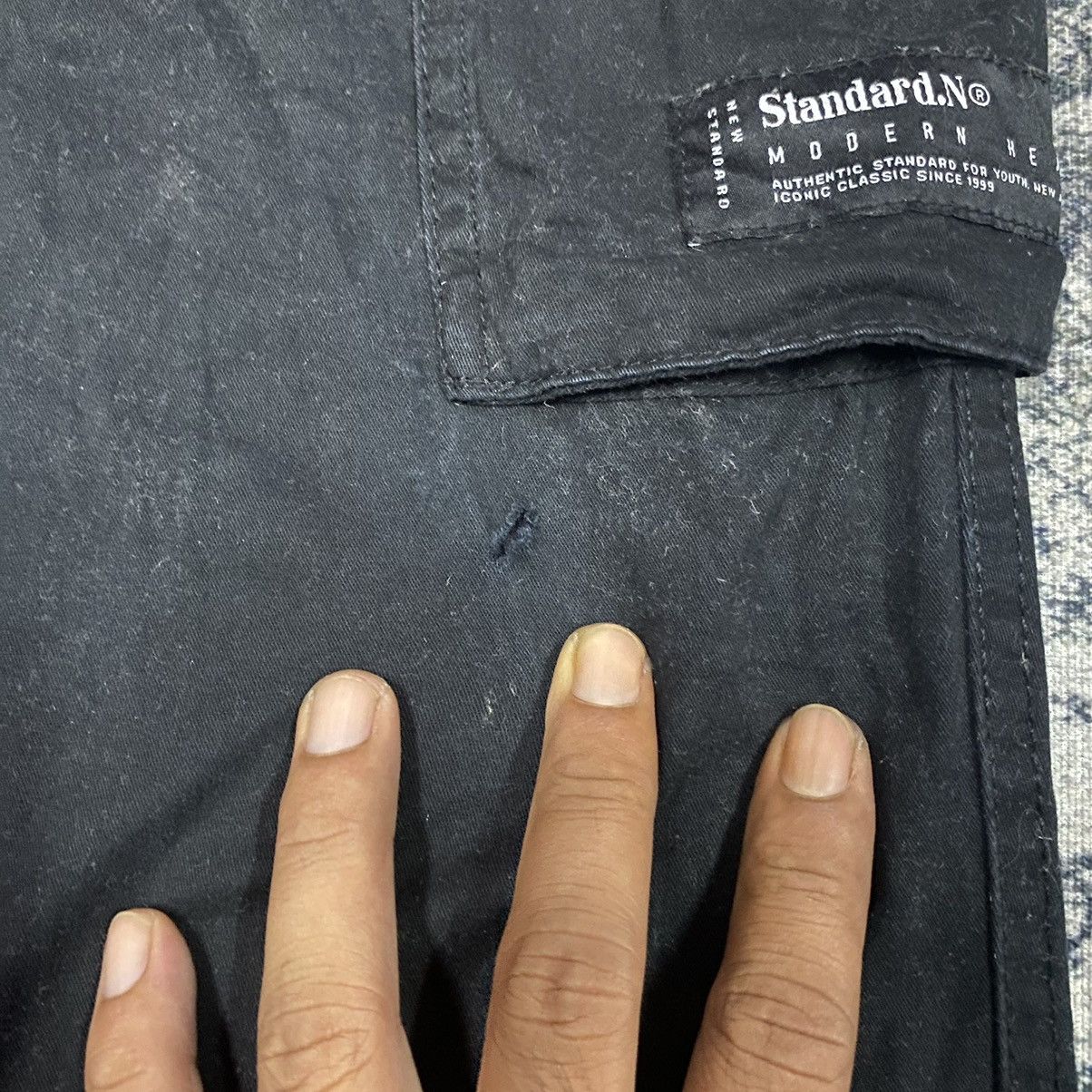 Japanese Brand × Vintage × Voodoo Tactical Vintage Japan Tactical Cargo Standard N Youth Black Size US 35 - 4 Thumbnail