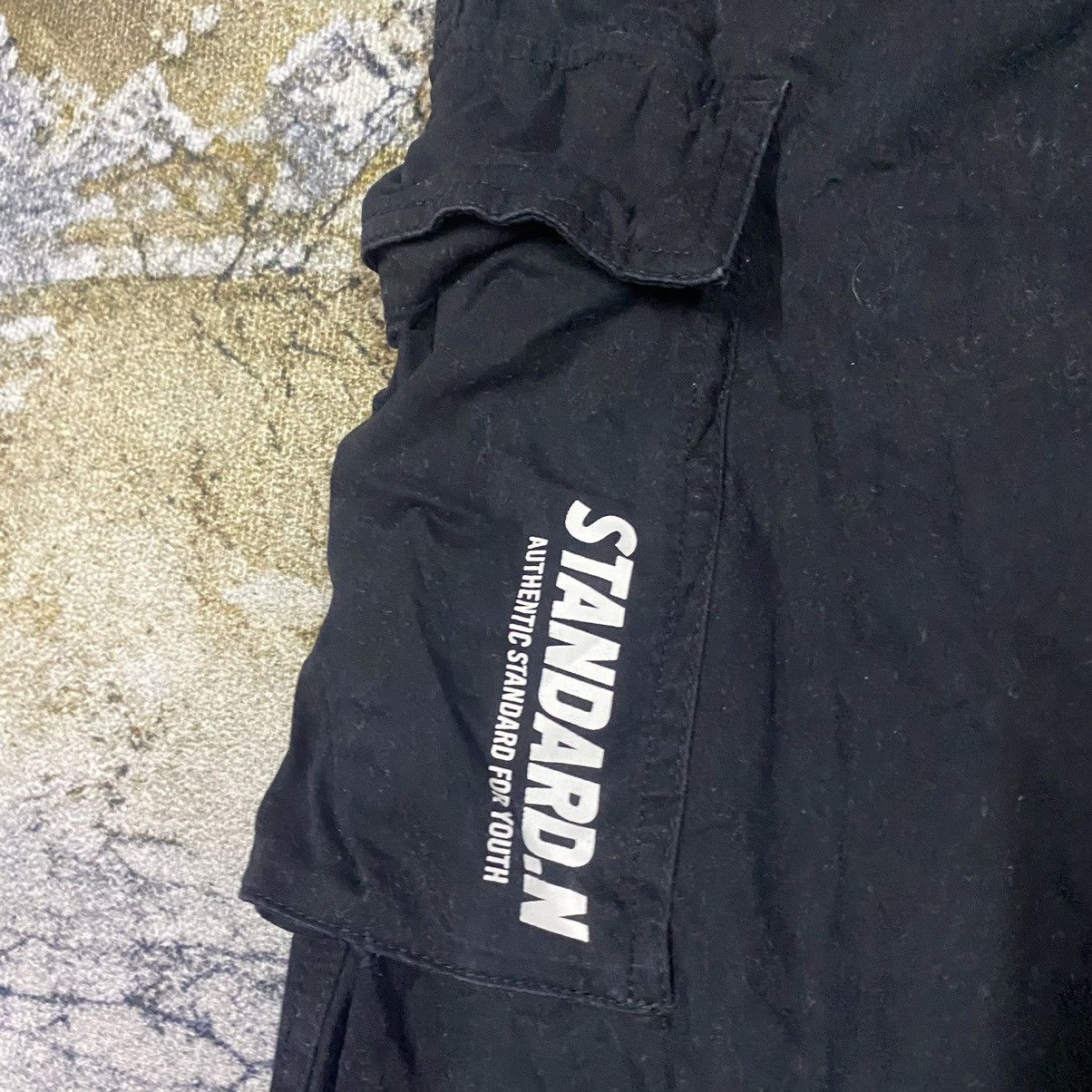 Japanese Brand × Vintage × Voodoo Tactical Vintage Japan Tactical Cargo Standard N Youth Black Size US 35 - 6 Thumbnail