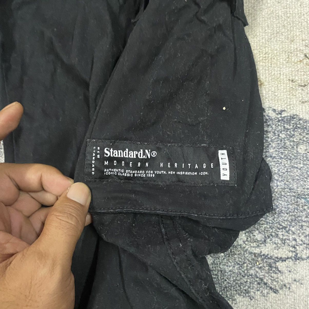 Japanese Brand × Vintage × Voodoo Tactical Vintage Japan Tactical Cargo Standard N Youth Black Size US 35 - 5 Thumbnail