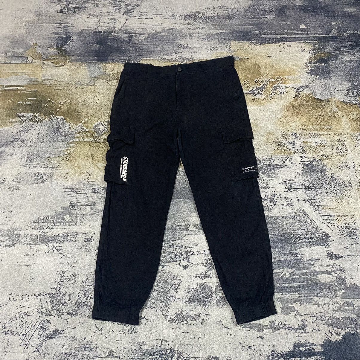 Japanese Brand × Vintage × Voodoo Tactical Vintage Japan Tactical Cargo Standard N Youth Black Size US 35 - 1 Thumbnail
