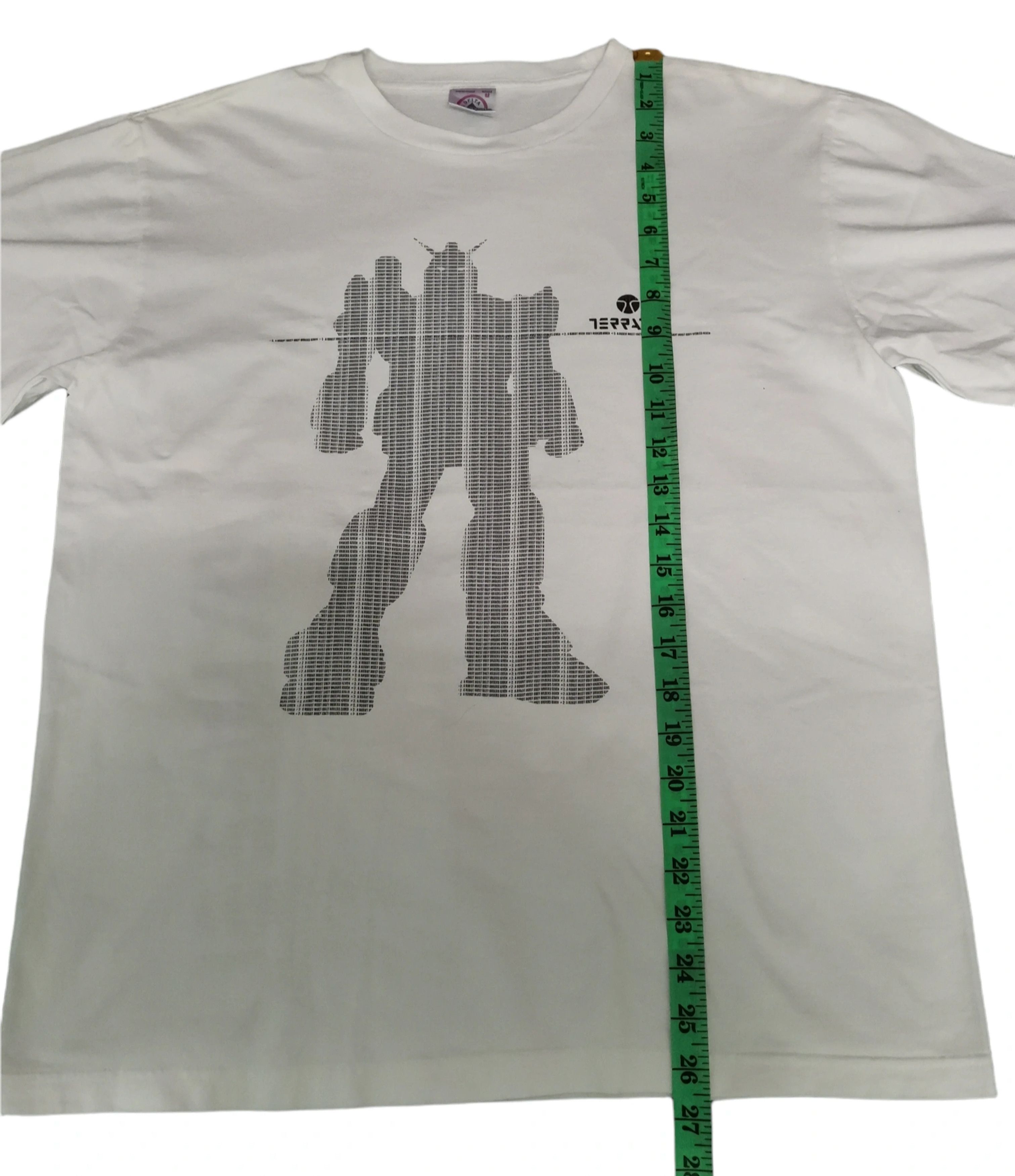 Anime Vintage Gundam Terratag Japan Anime Tee Evangelion Bleach Size US M / EU 48-50 / 2 - 5 Thumbnail