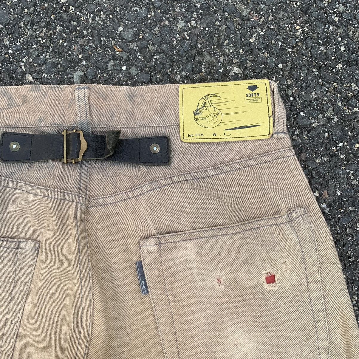 Japanese Brand SUN FADED JAPANESE BRAND TROUSERS CINCH BACK PANTS Size US 29 - 14 Thumbnail