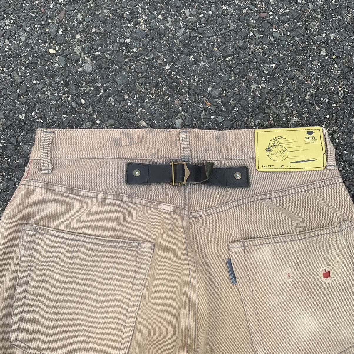 Japanese Brand SUN FADED JAPANESE BRAND TROUSERS CINCH BACK PANTS Size US 29 - 13 Thumbnail