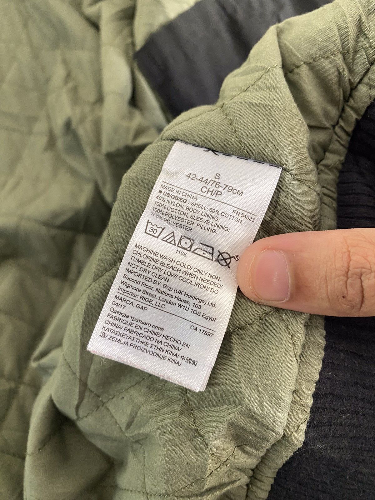 General Research × Issey Miyake VINTAGE 90s GAP BOMBER ISSEY MIYAKE DESIGN KANYE WEST STYLE Size US M / EU 48-50 / 2 - 11 Thumbnail